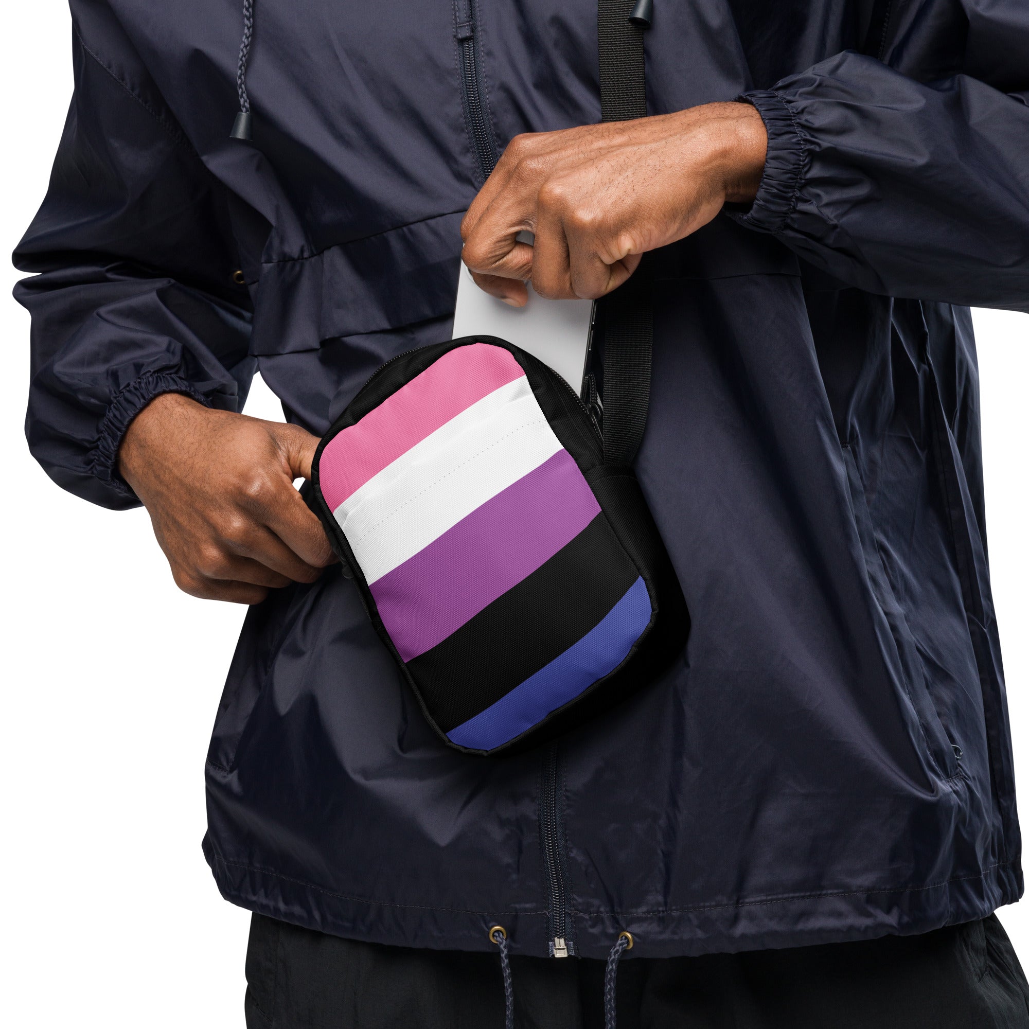 Utility crossbody bag- Genderfluid