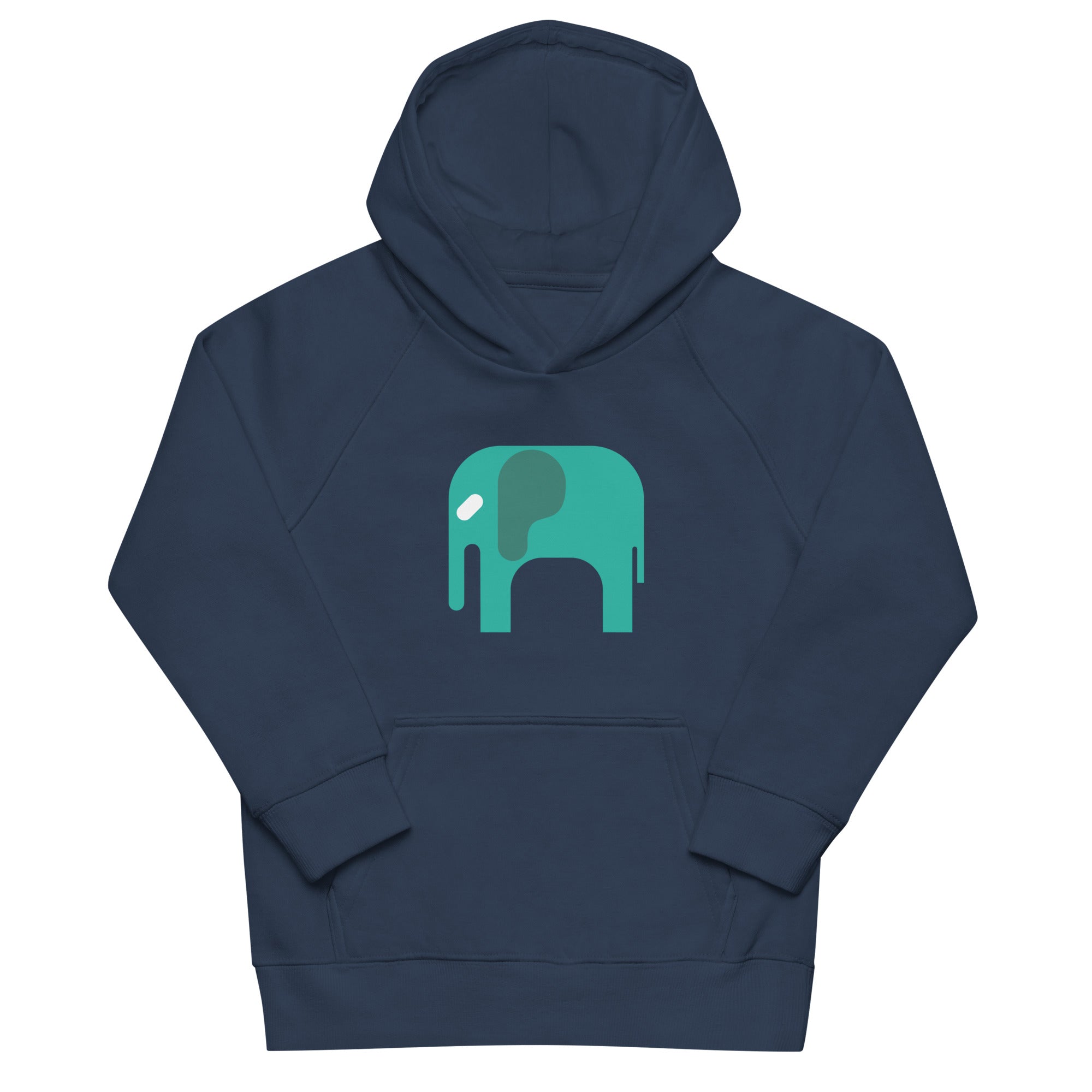 Kids eco hoodie-Elephant