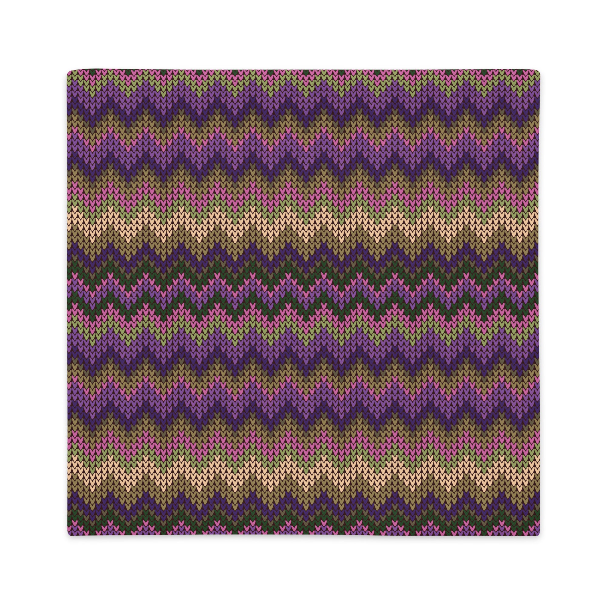 Premium Pillow Case-Knitting Pattern II