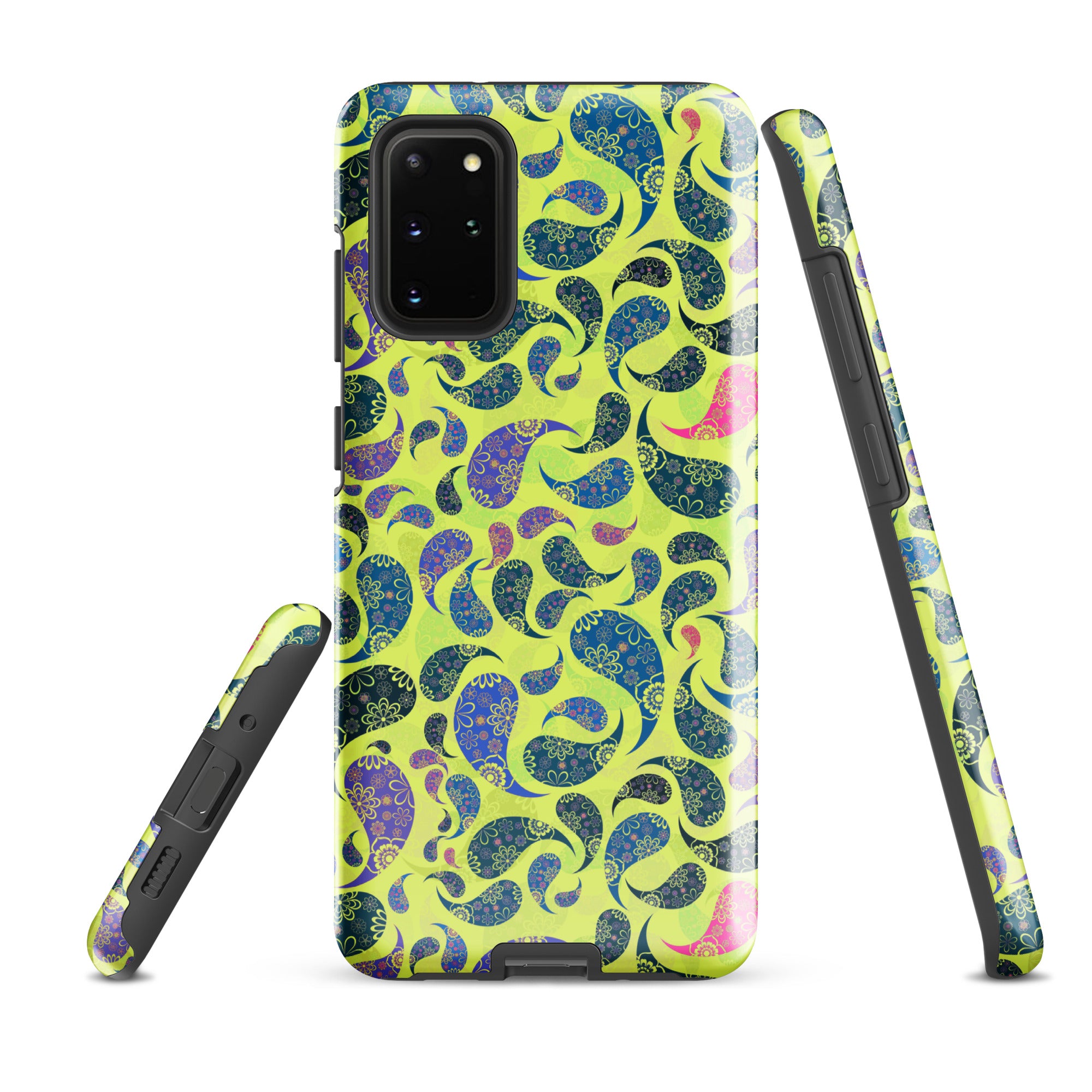 Tough case for Samsung®- Paisley Yellow