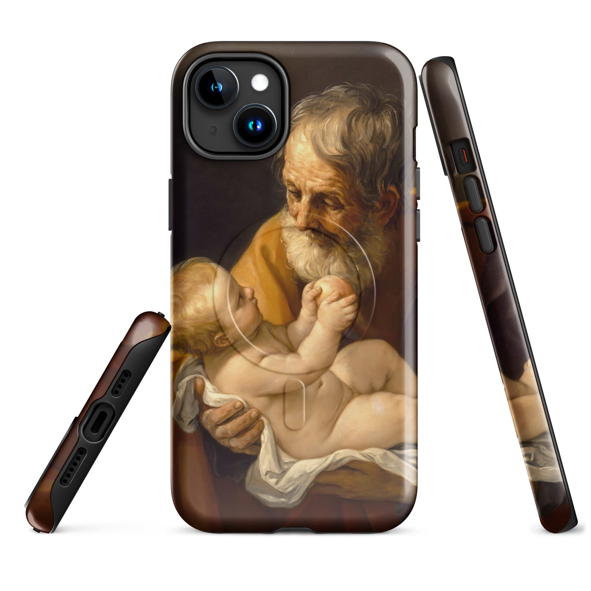MagSafe® Tough case for iPhone®-Saint Joseph and the Christ