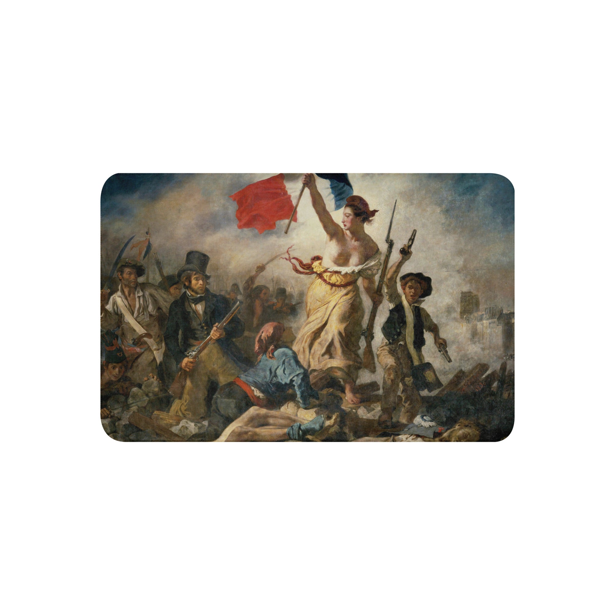 Sherpa blanket-Liberty Leading the People