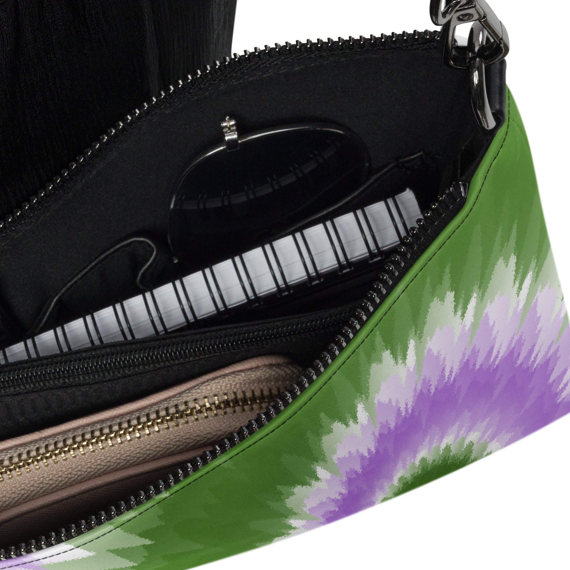 Crossbody bag- Tie Dye Spiral- Genderqueer