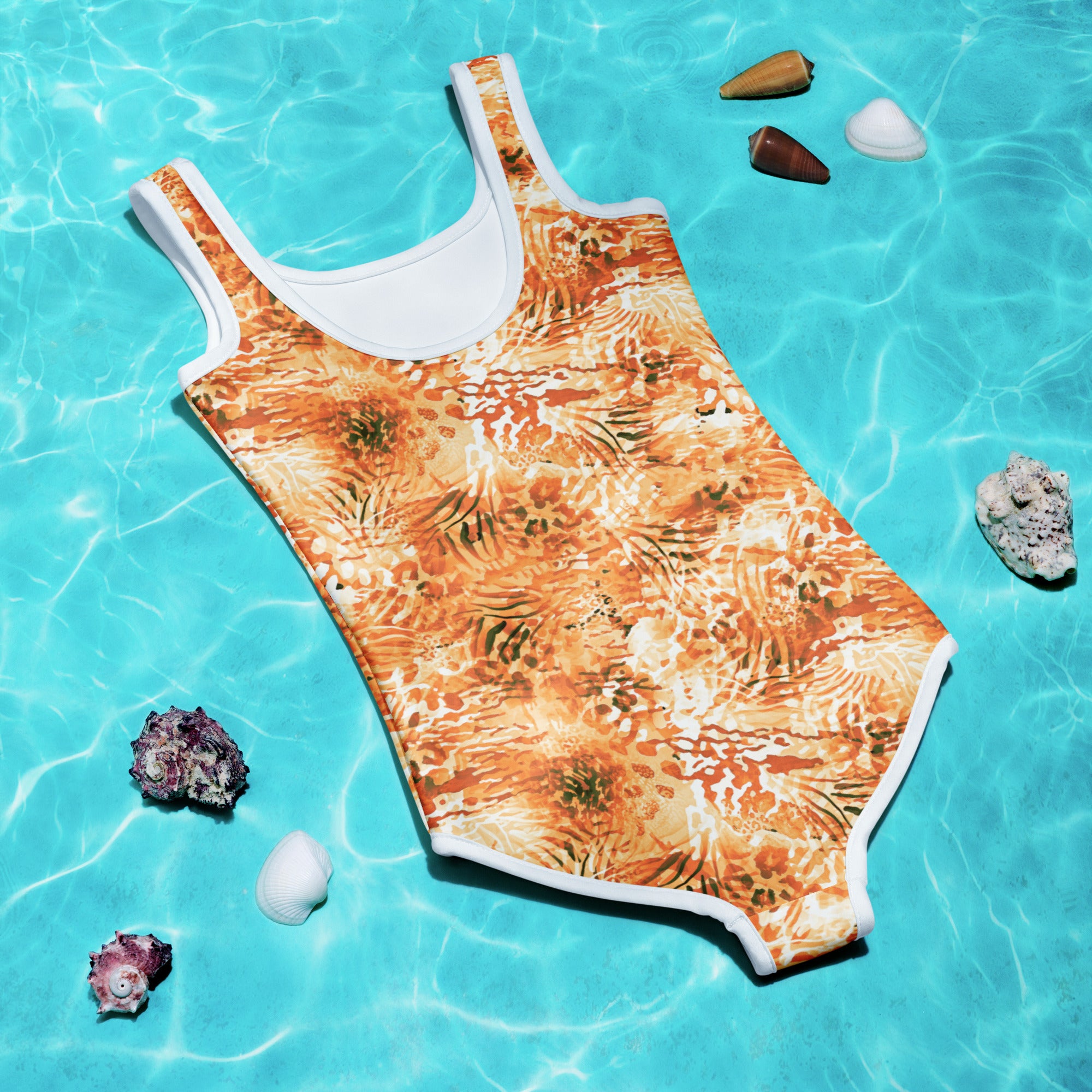 Kids Swimsuit- Wilderness Design III