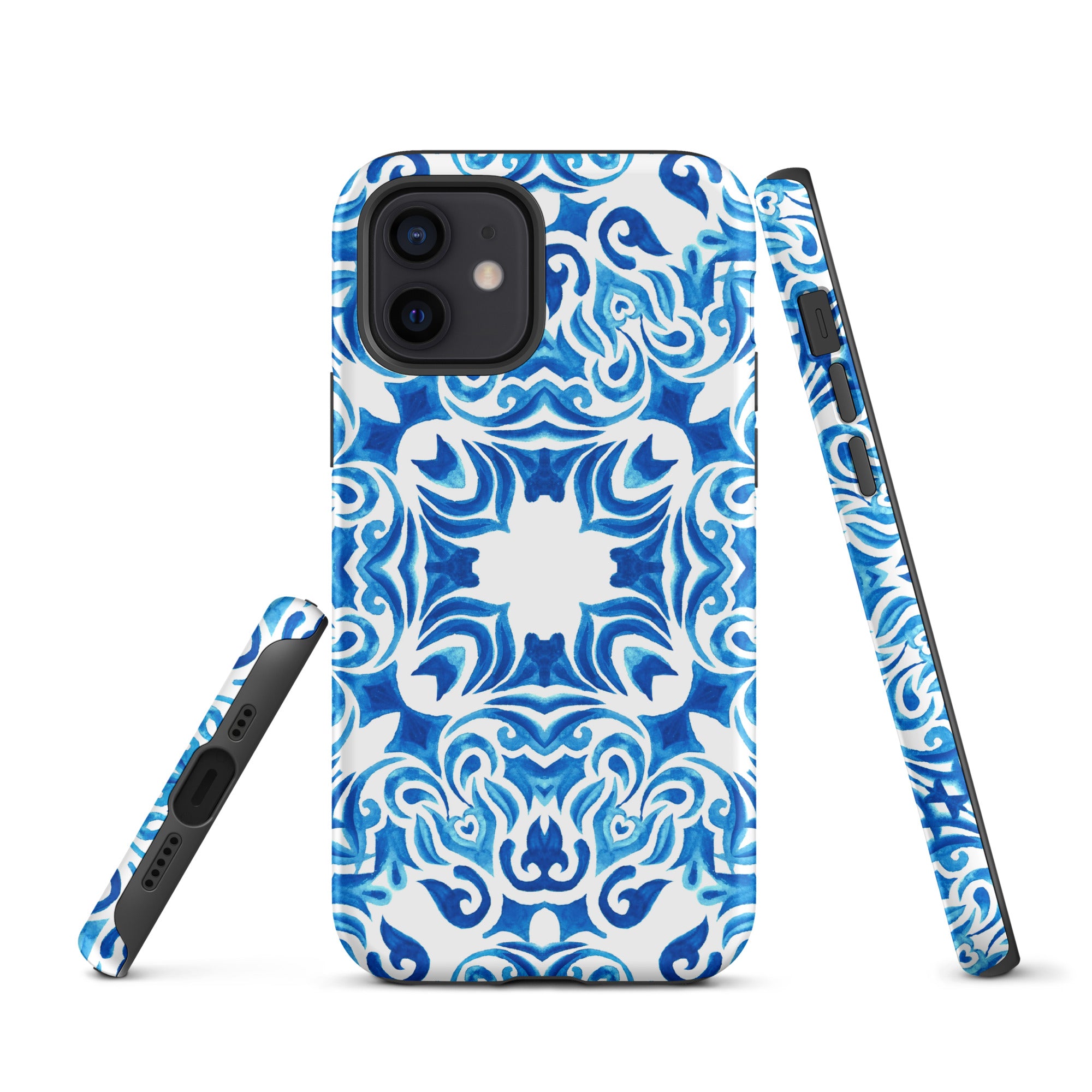 Tough Case for iPhone®- Majolica Pattern IV