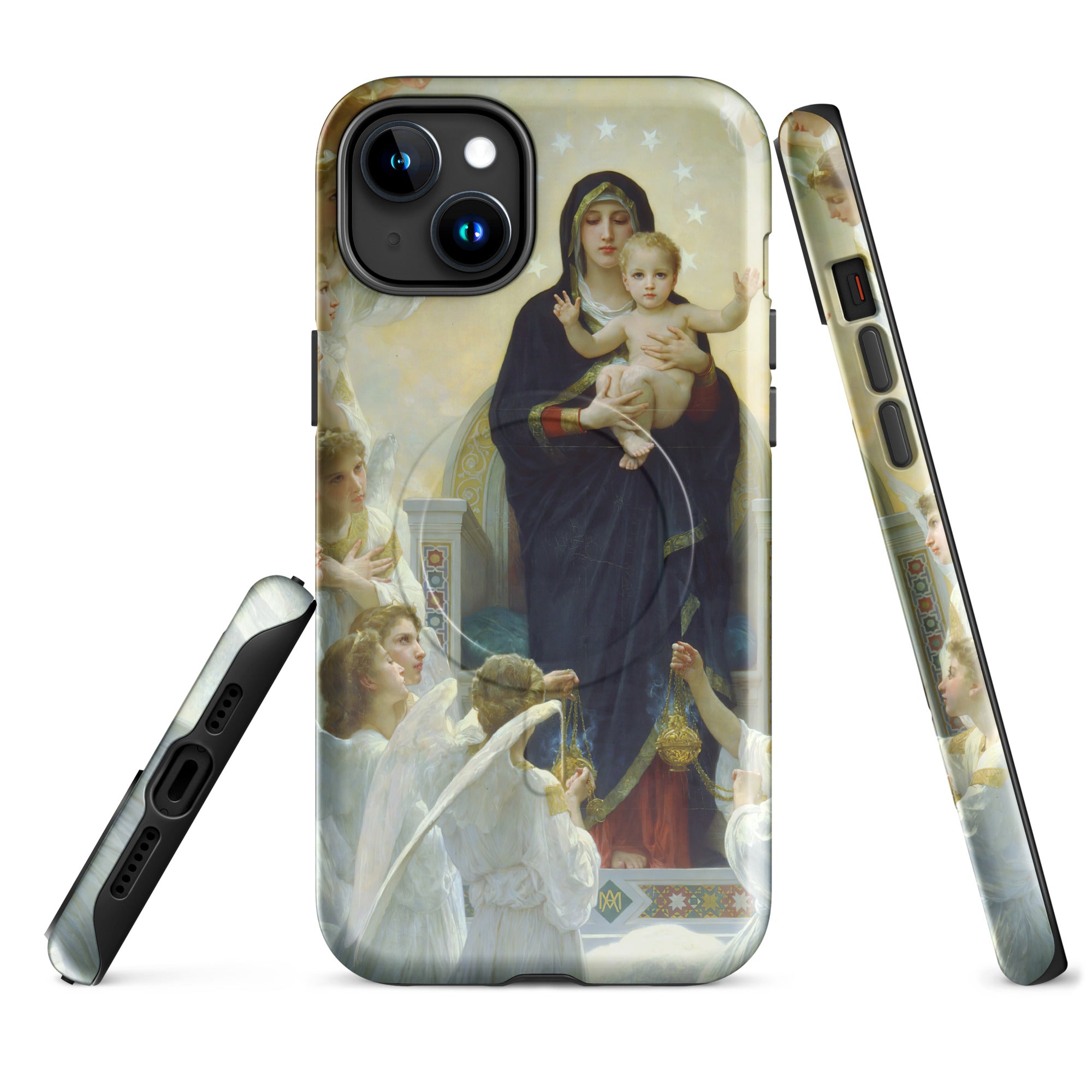 MagSafe® Tough case for iPhone®-The Virgin with Angels