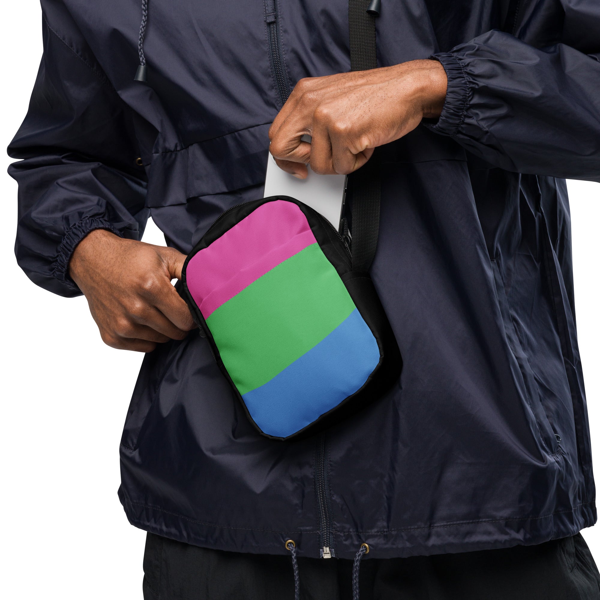 Utility crossbody bag- Polysexual