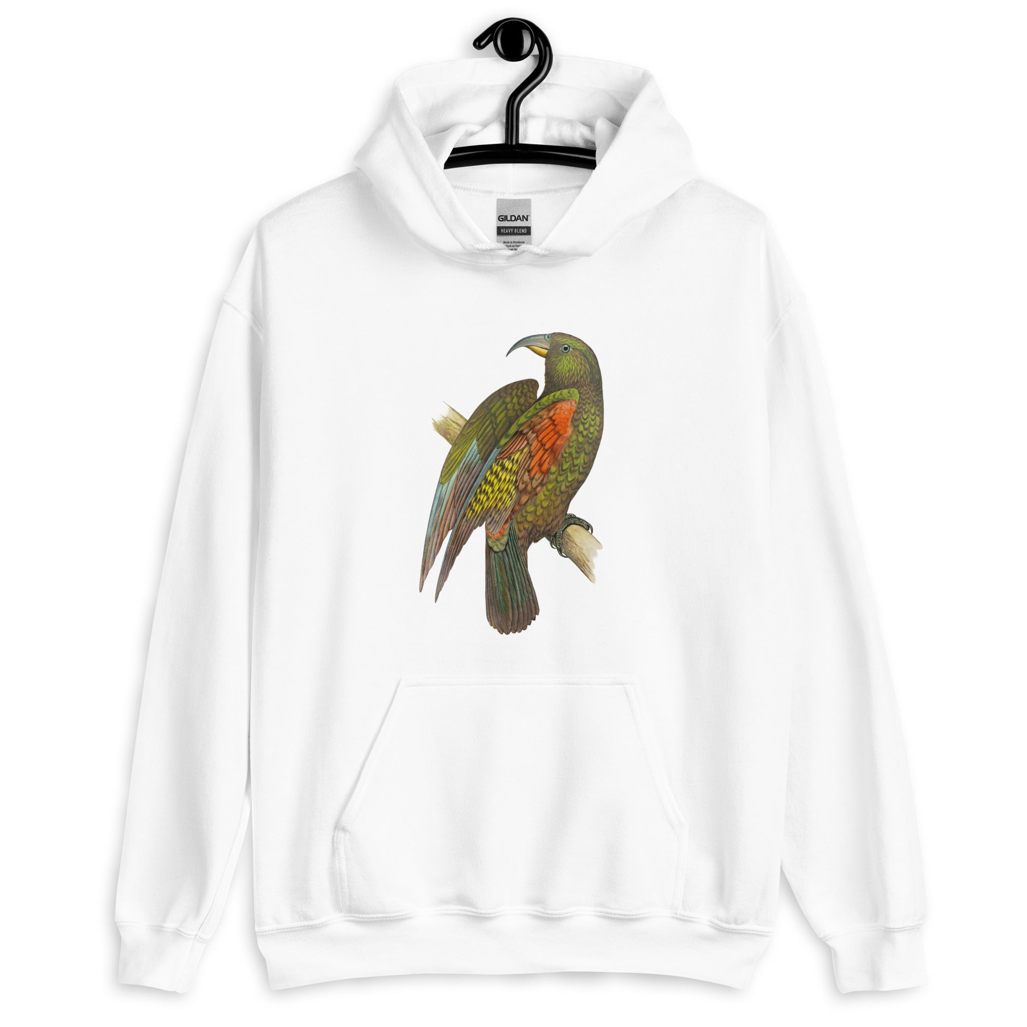 Unisex Hoodie-Mountain Parrot of New Zealand