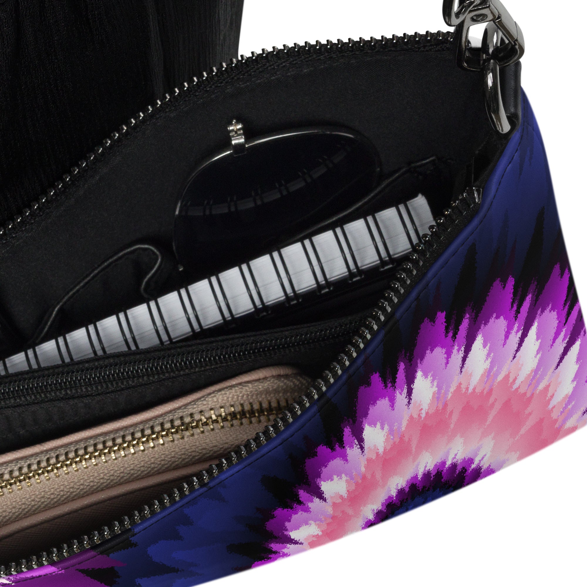 Crossbody bag- Tie Dye Spiral- Genderfluid