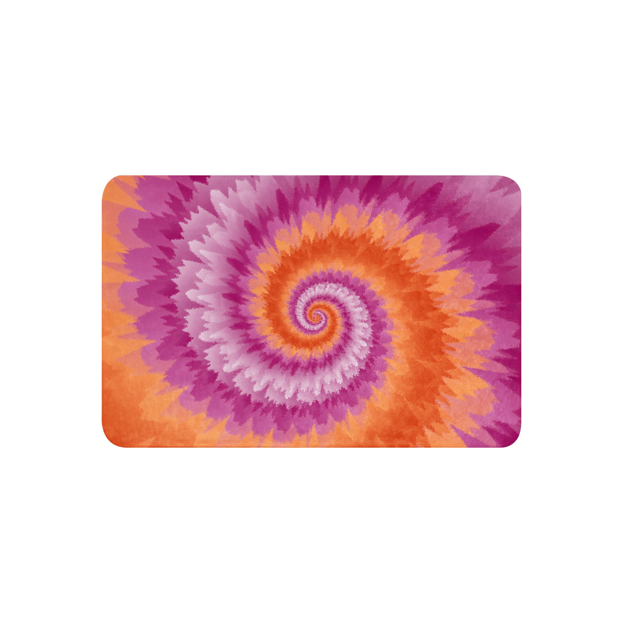 Sherpa blanket- Tie Dye Spiral-Lesbian