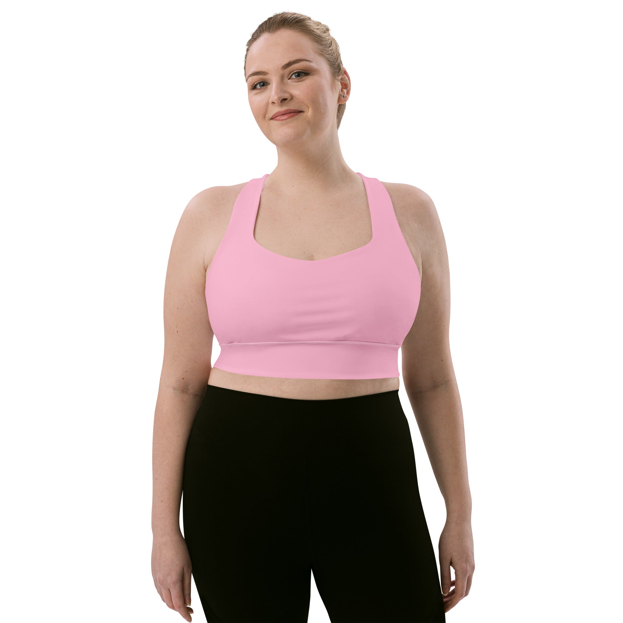 Longline sports bra- Cotton Candy