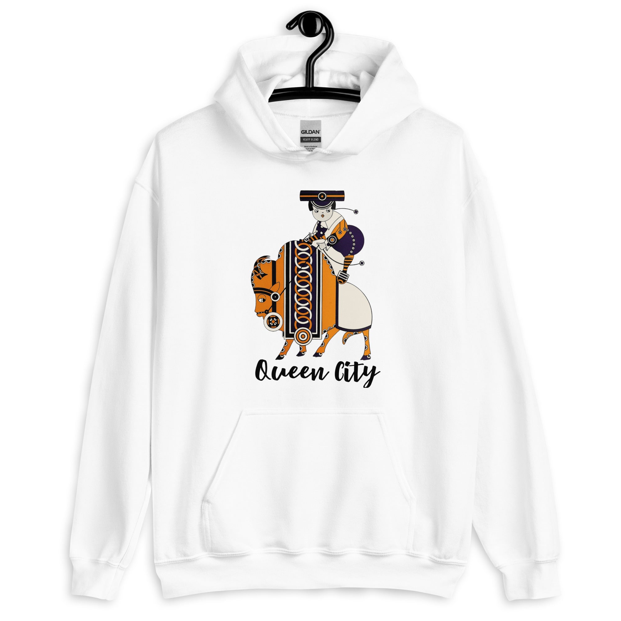 Unisex Hoodie-Queen City XVII
