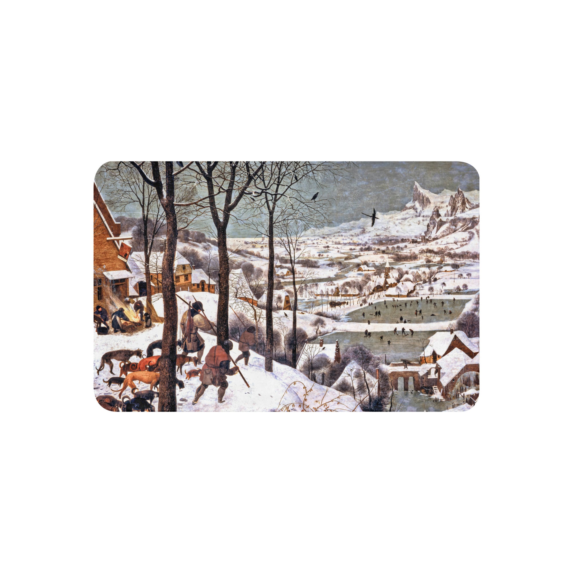 Sherpa blanket-Hunters in the Snow