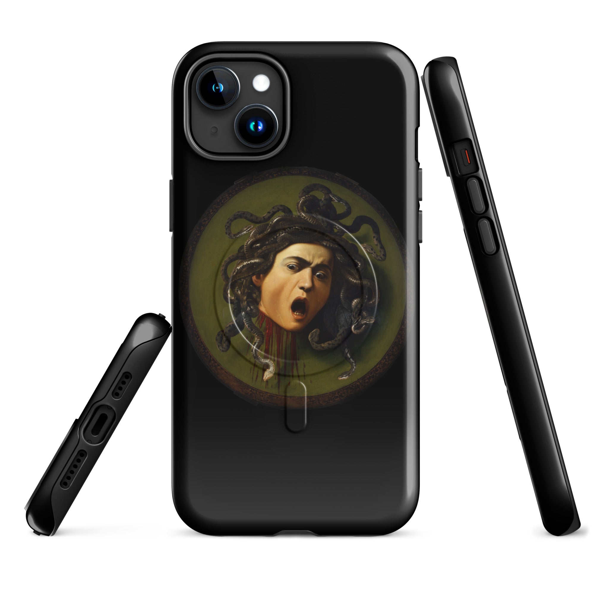 MagSafe® tough case for iPhone®-Caravaggio-Medusa 1597