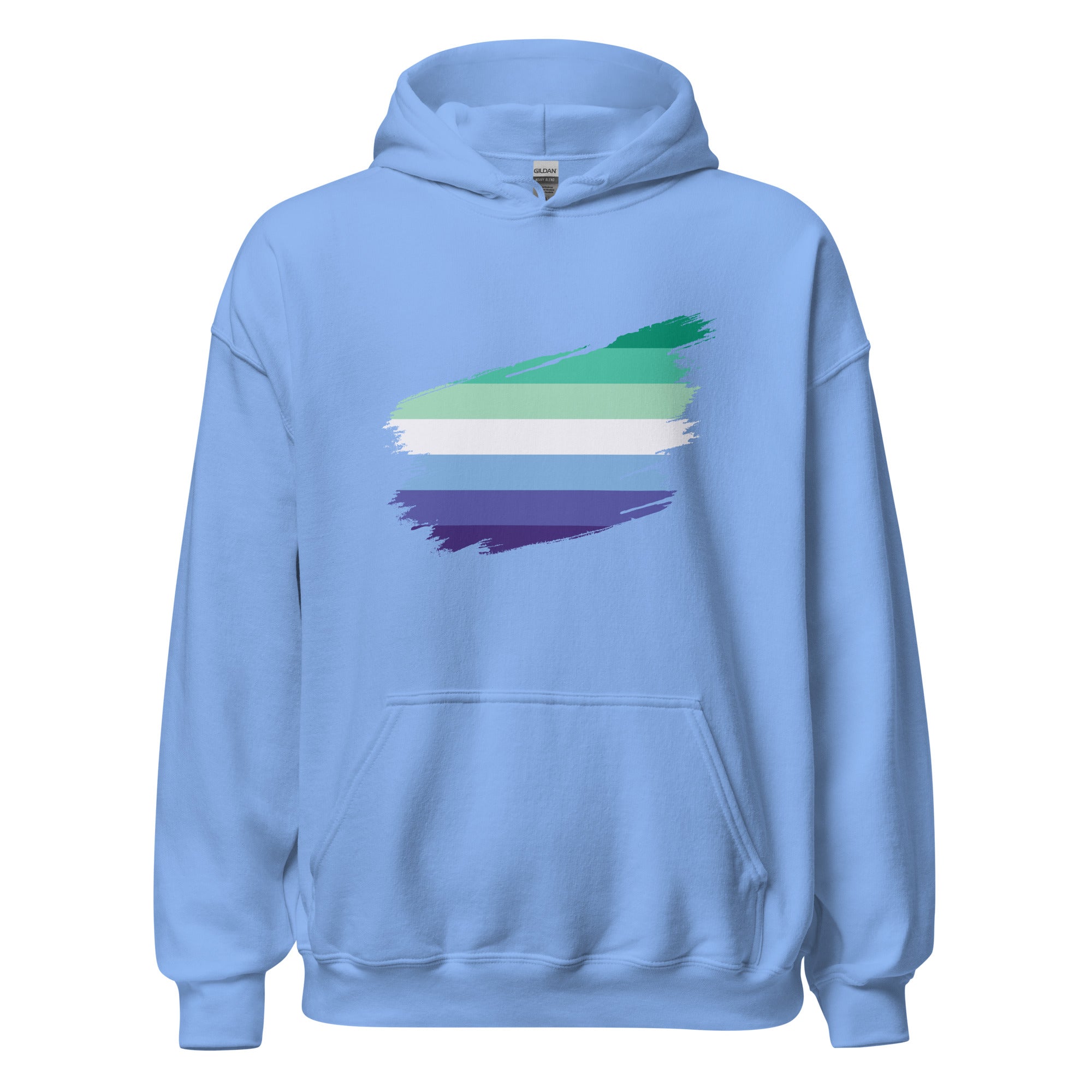 Unisex Hoodie-Gaymen Grunge Flag
