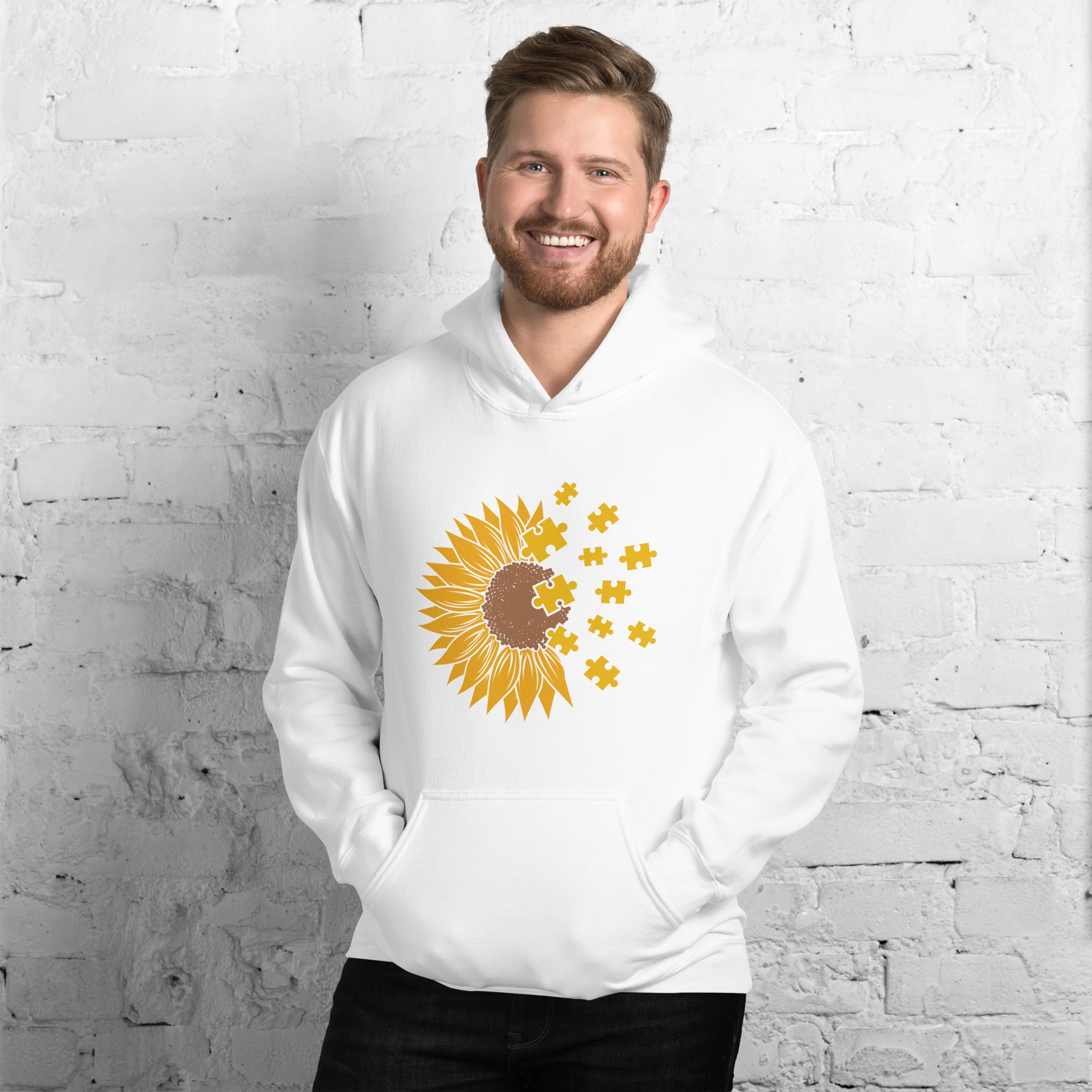 Unisex Hoodie- Sunflower Autism