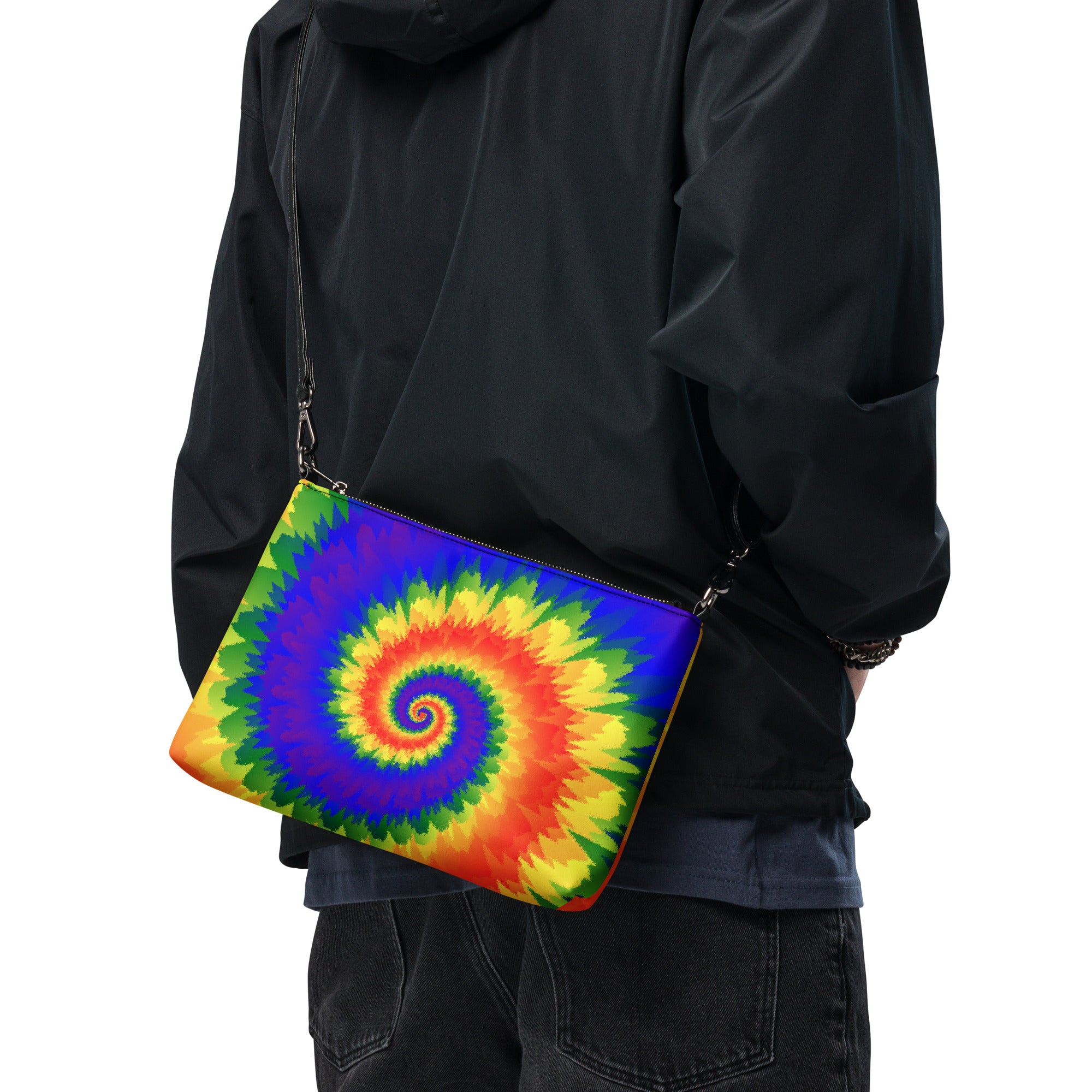 Crossbody bag- Tie Dye Spiral- LGBTQ