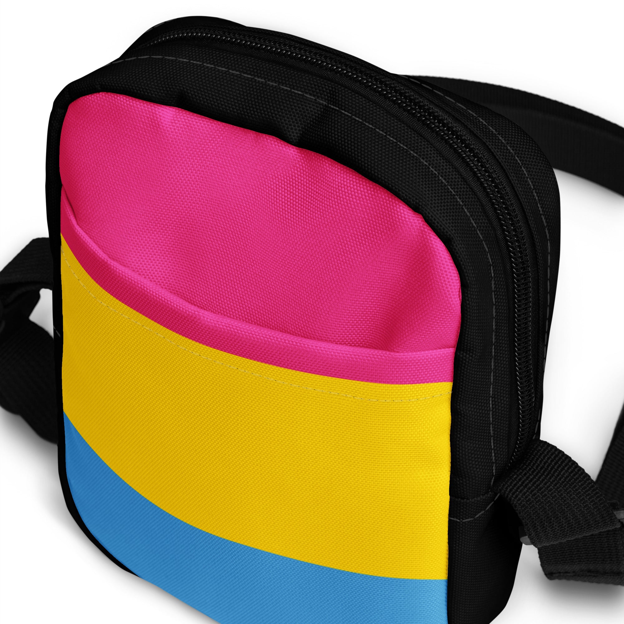 Utility crossbody bag- Pansexual