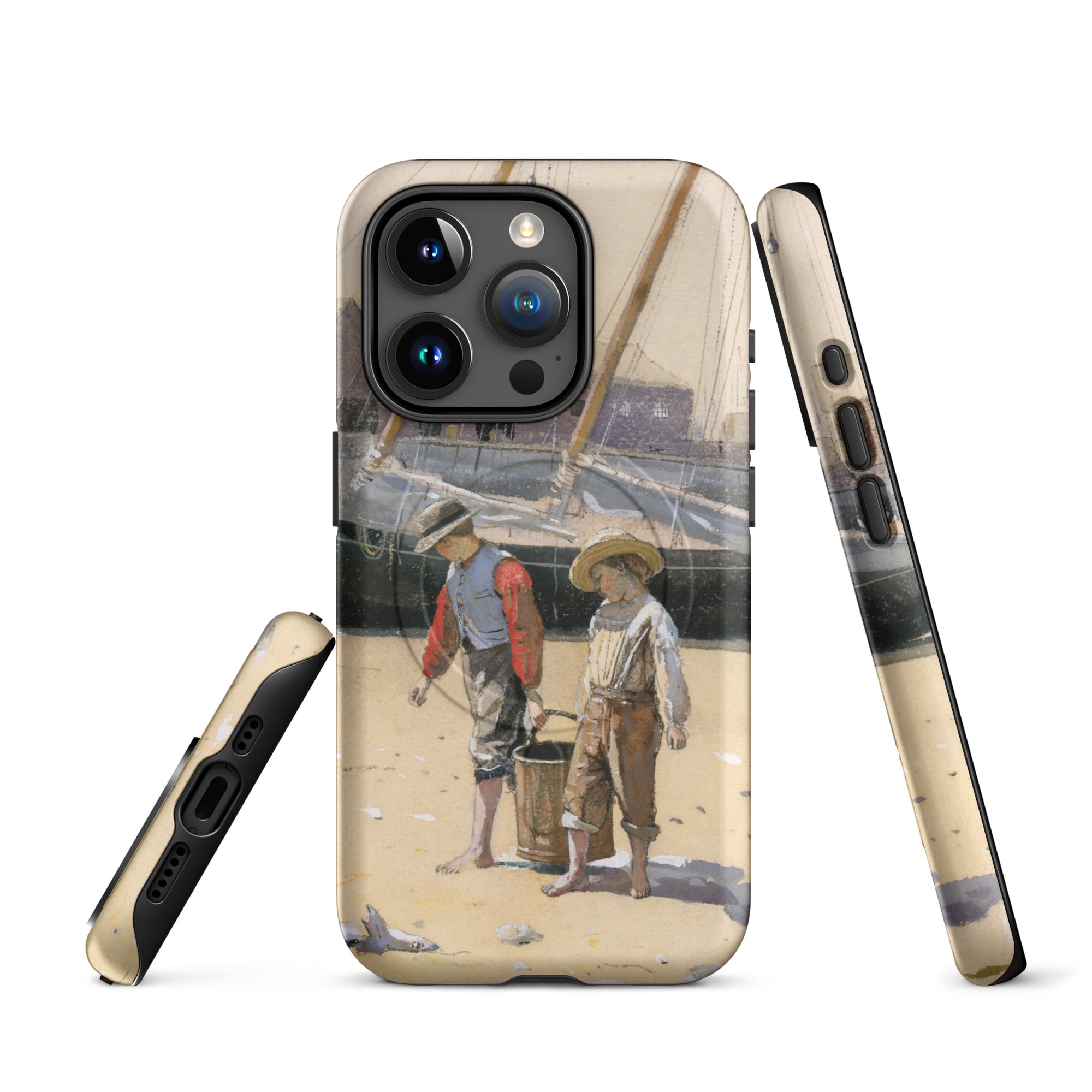 MagSafe® tough case for iPhone®-Winslow Homer-Basket of Clams 1873