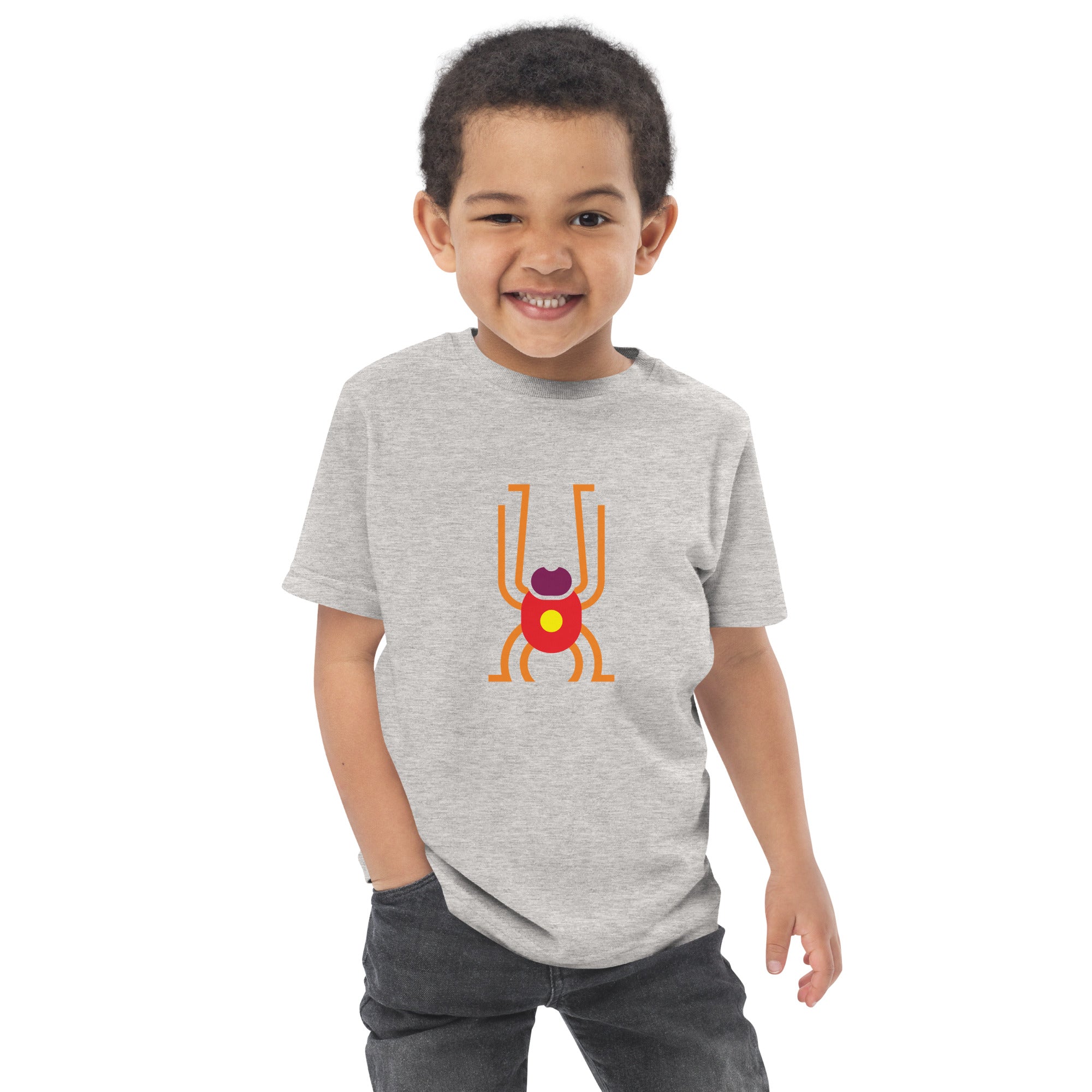 Toddler jersey t-shirt-Spider