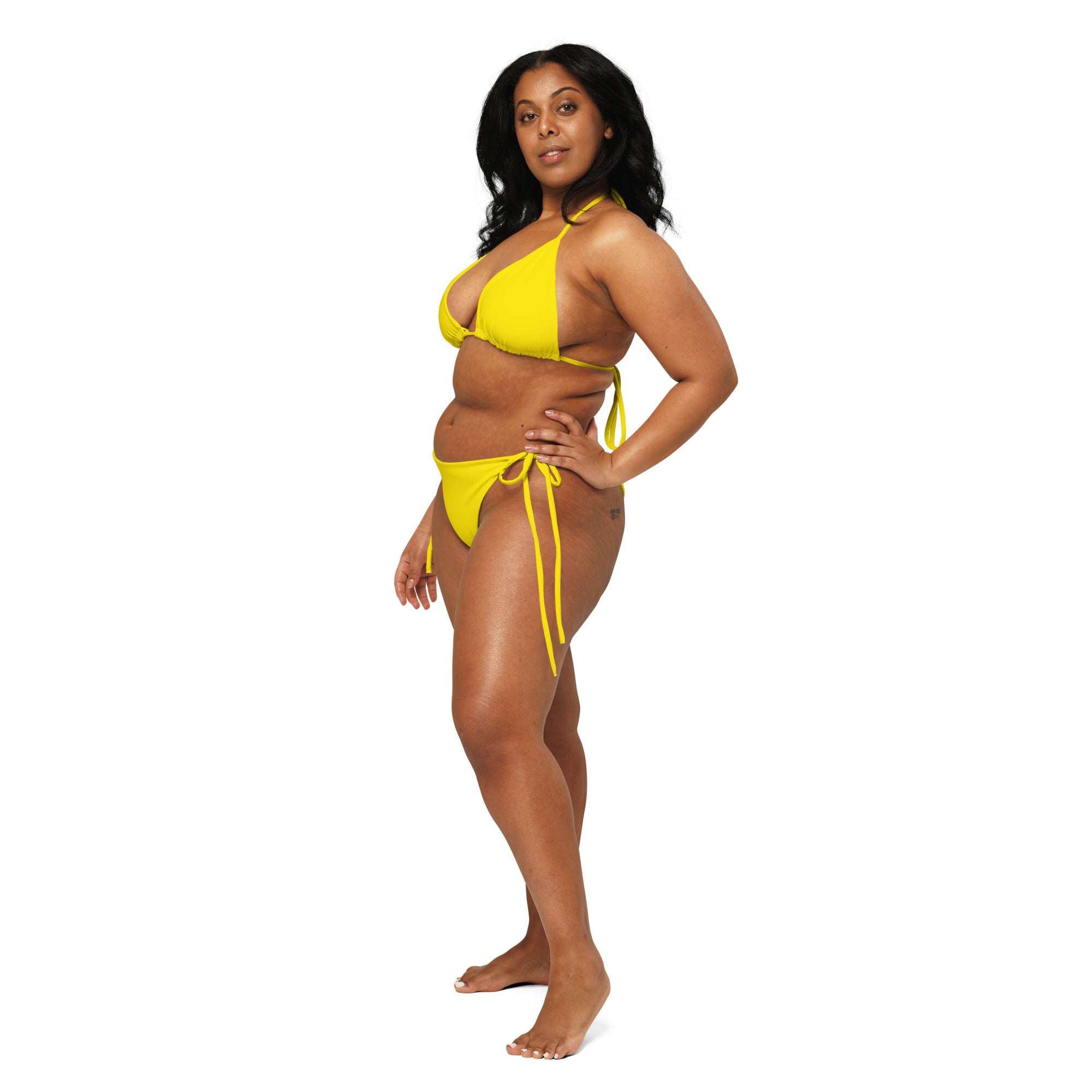 Recycled bikini-Yellow