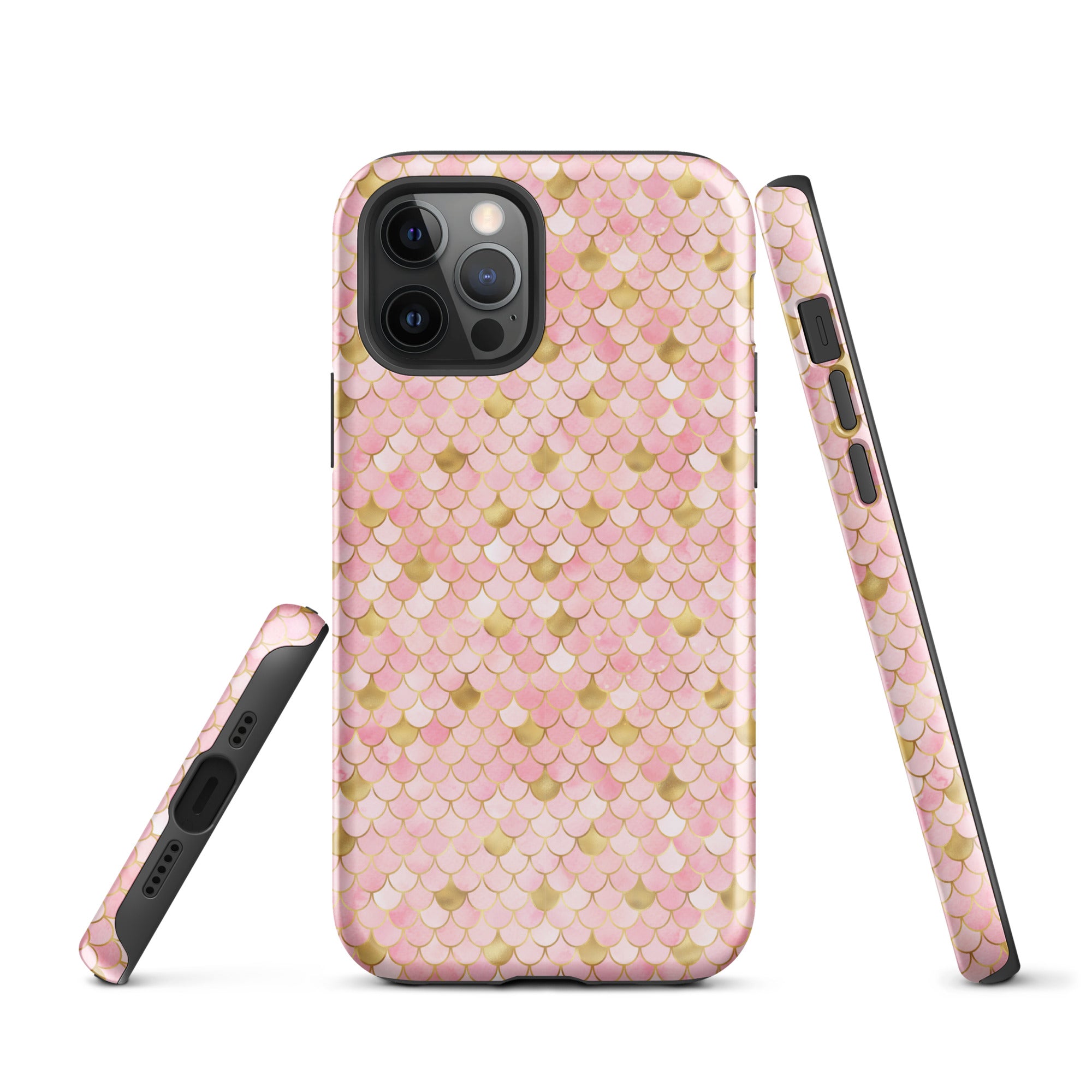 Tough Case for iPhone®- Mermaid Skin Pink