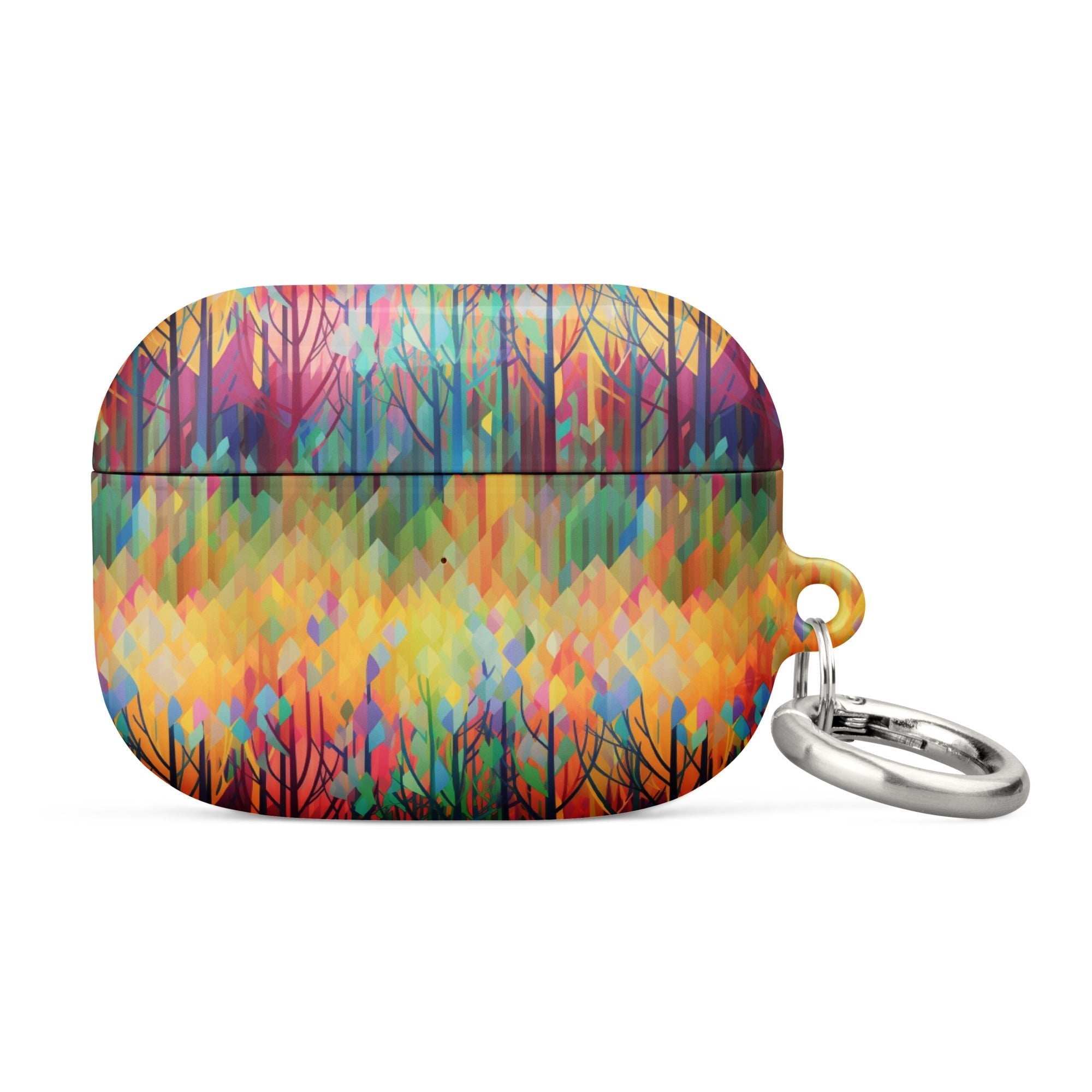 Case for AirPods®- Rainbow Forest Pattern II