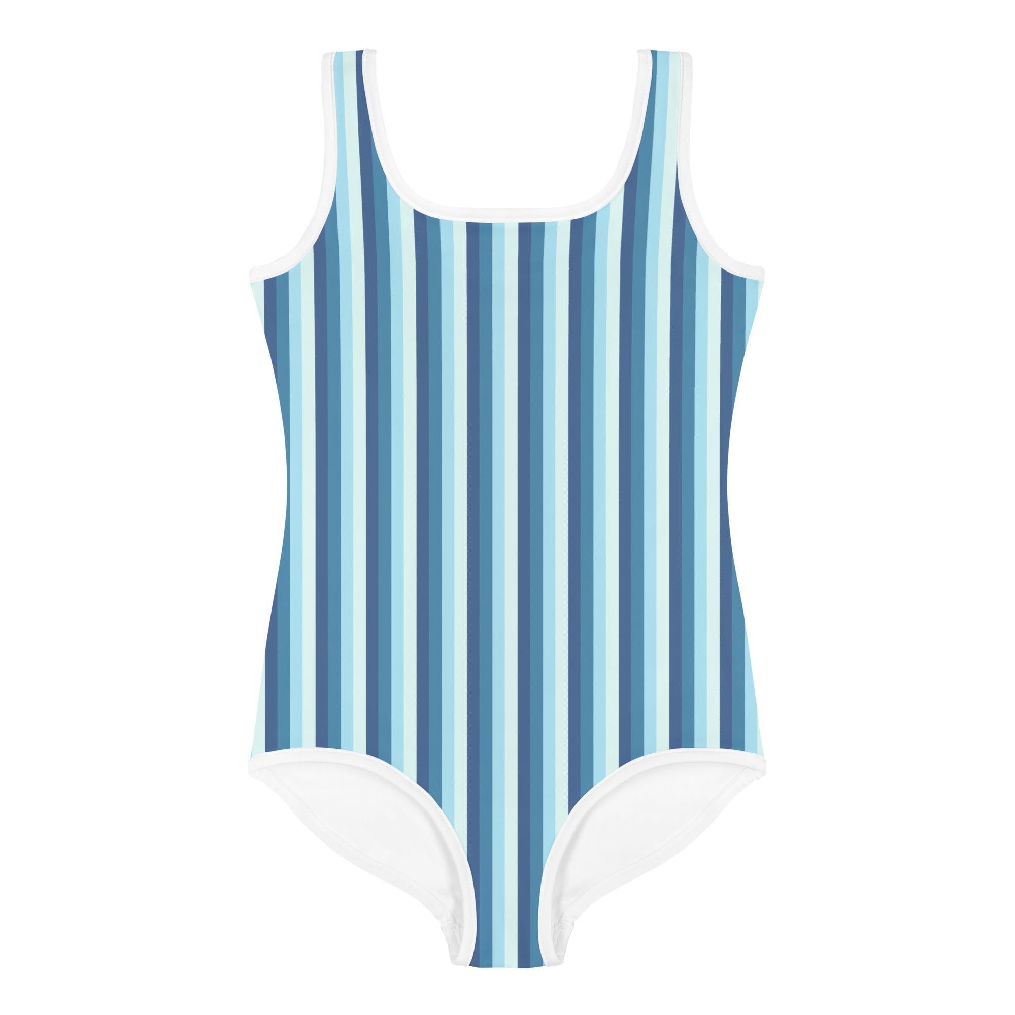 Colorful Striped Kids Swimsuit XIII