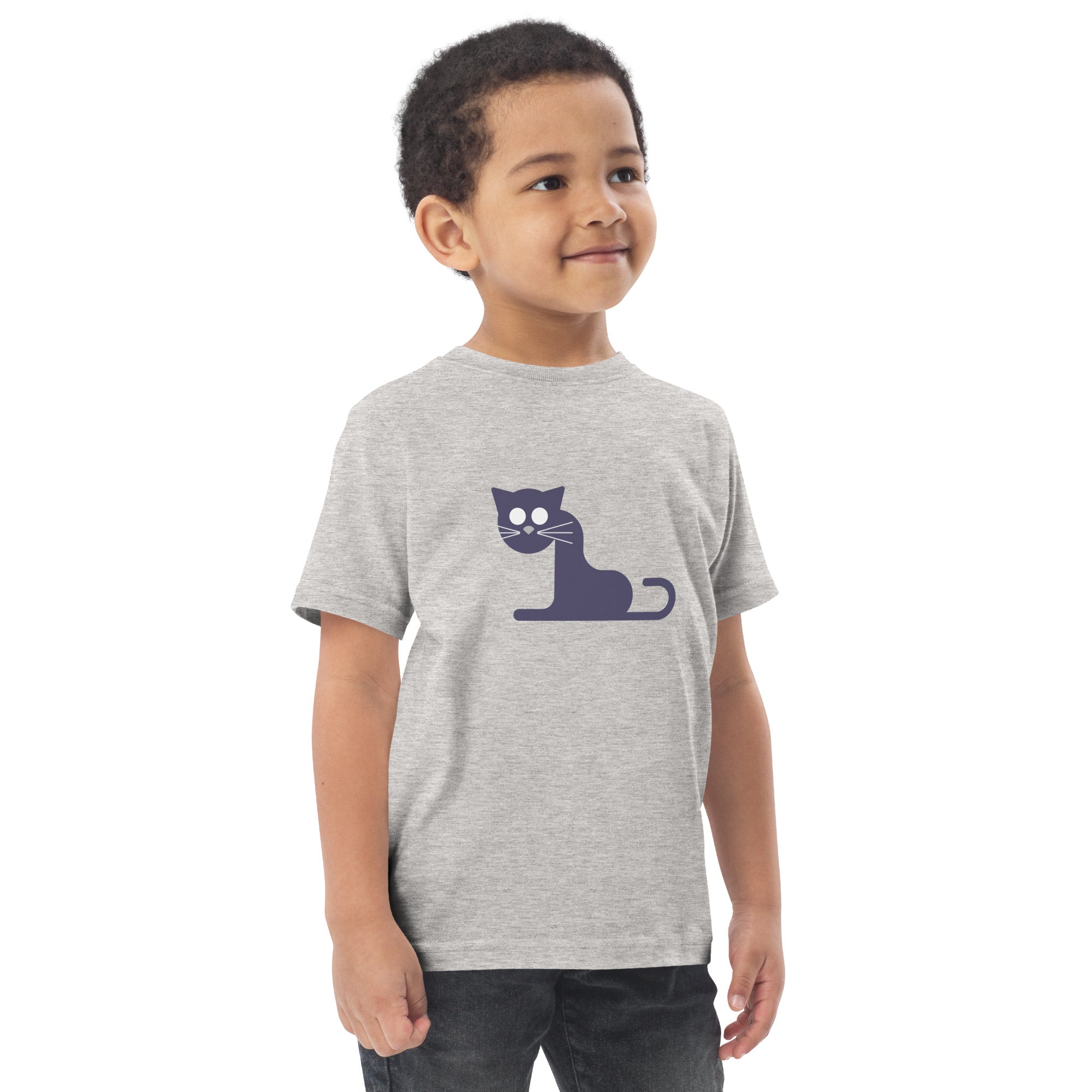 Toddler jersey t-shirt-Kitty