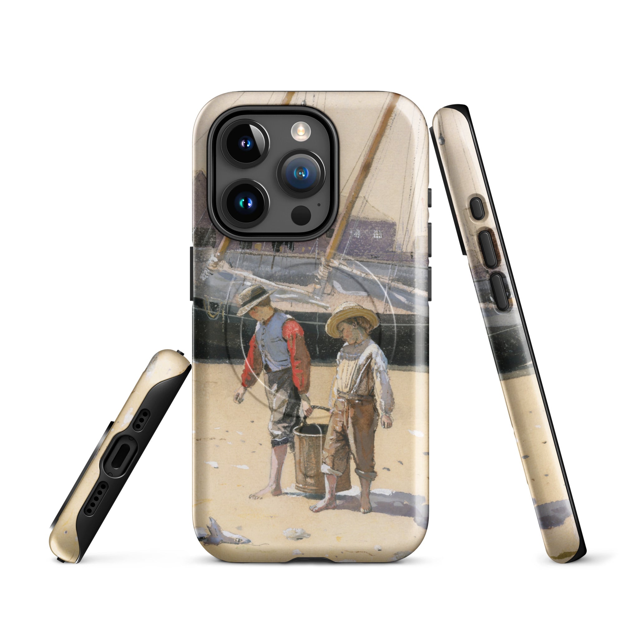 MagSafe® tough case for iPhone®-Winslow Homer-Basket of Clams 1873