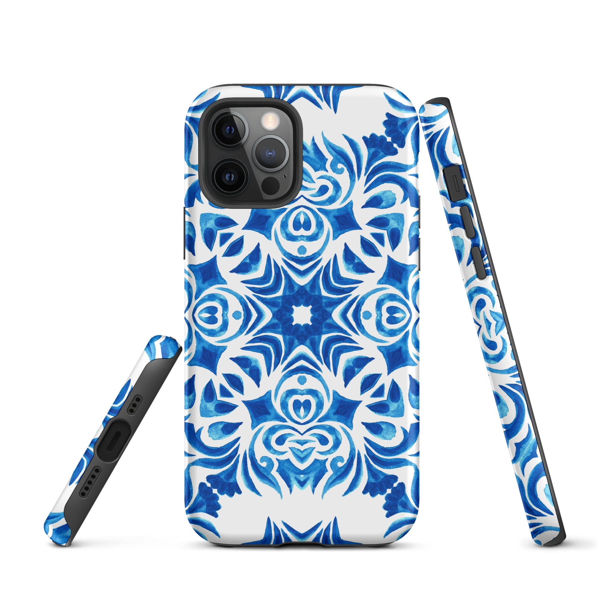 Tough Case for iPhone®- Majolica Pattern III