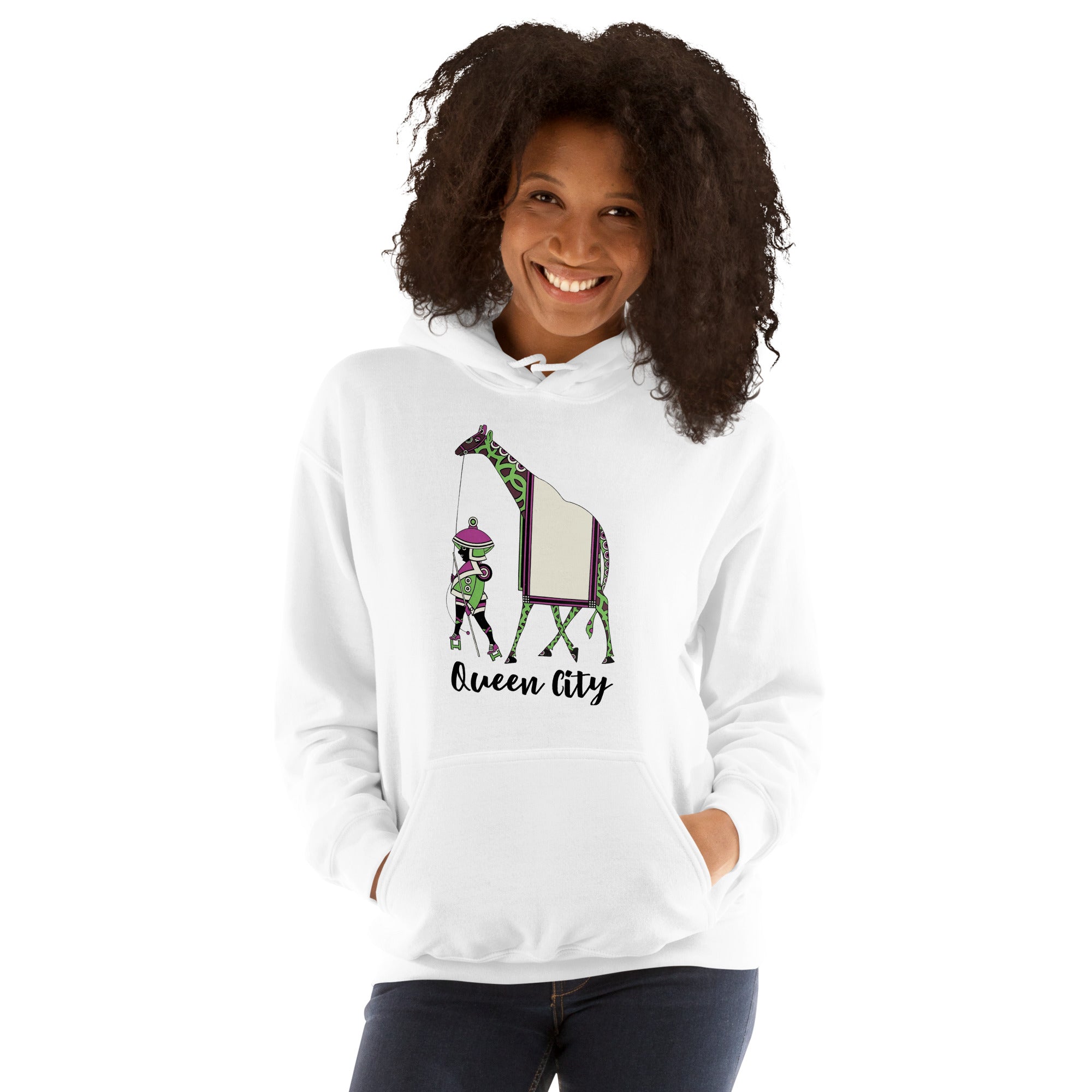 Unisex Hoodie-Queen City XVIII