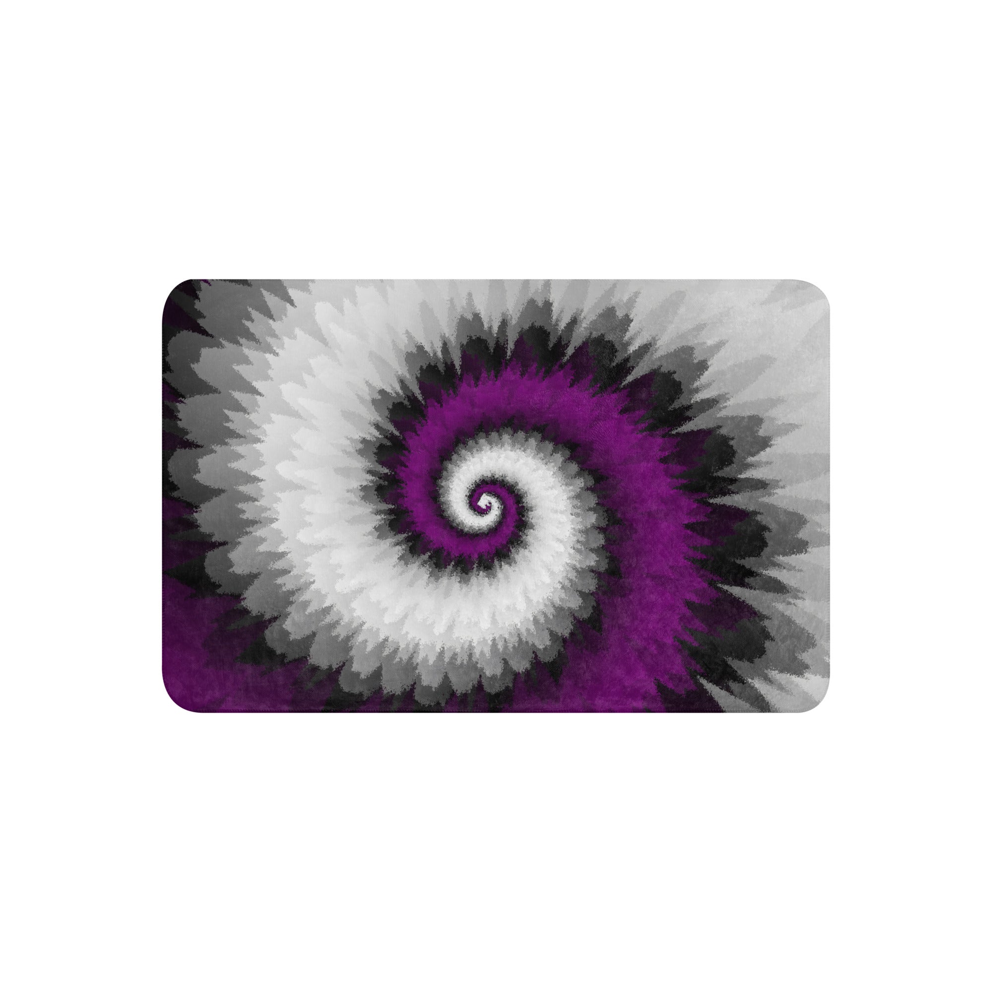 Sherpa blanket- Tie Dye Spiral-Asexual