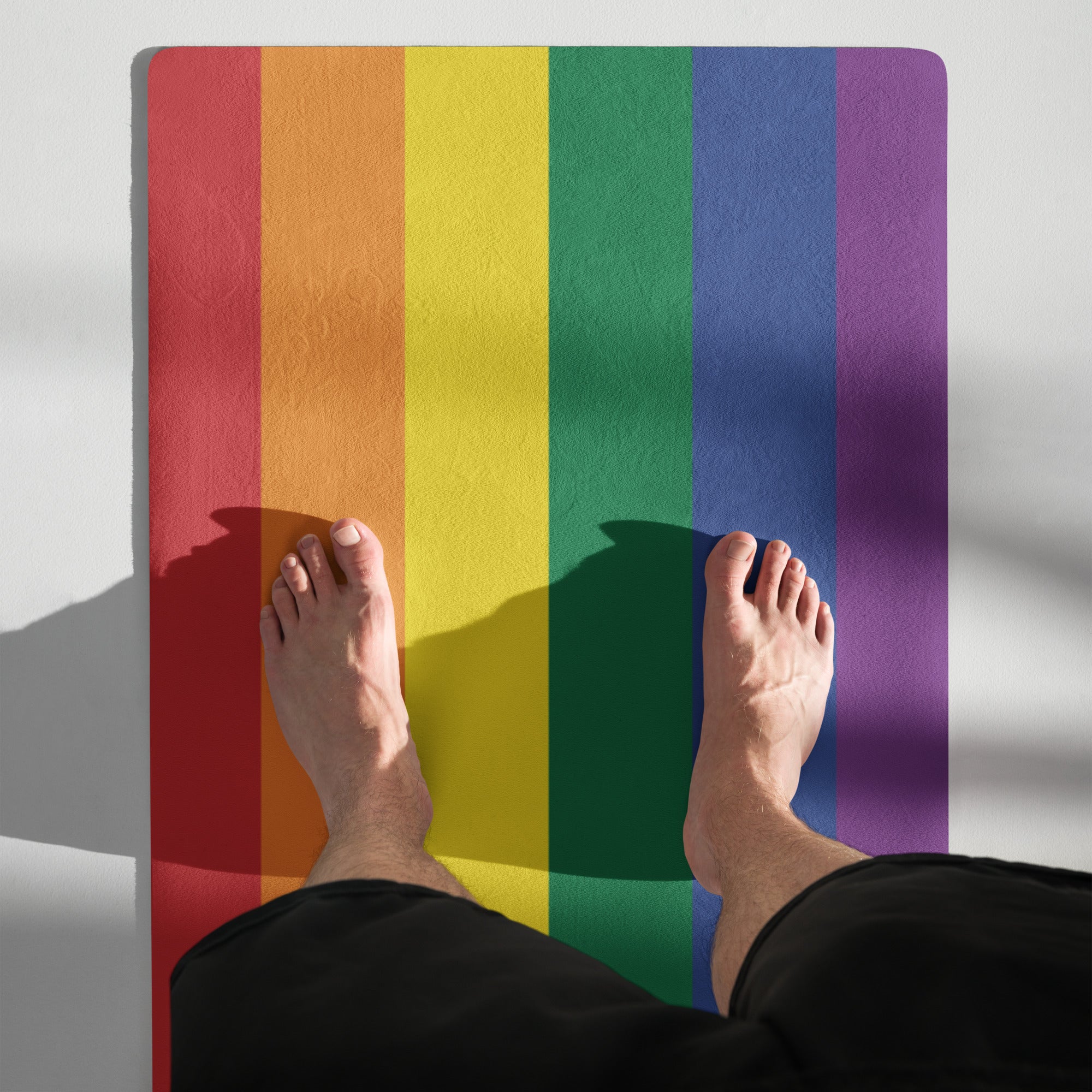 Yoga mat- Pride Rainbow