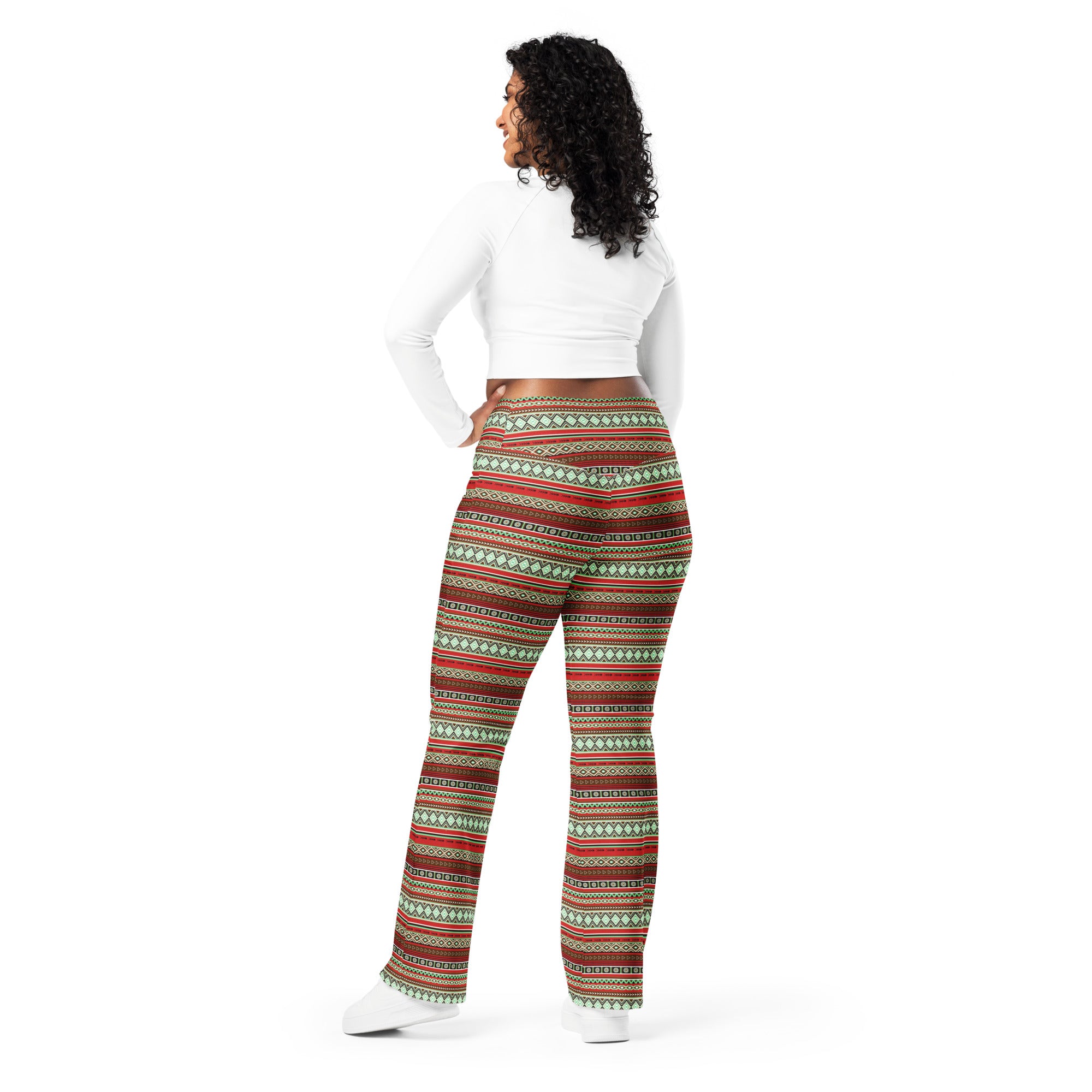 Flare leggings- American Tribal VI