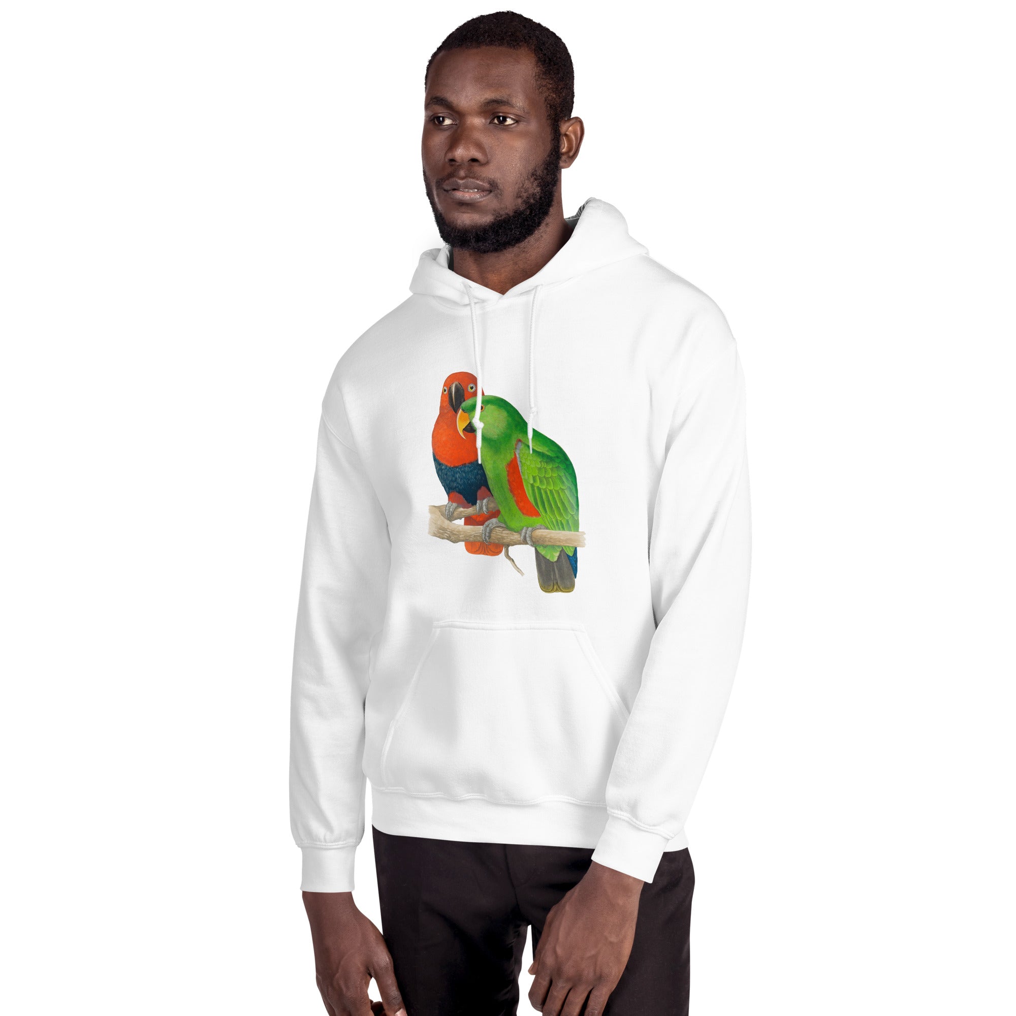 Unisex Hoodie-New Guinea Eclectus Parrot