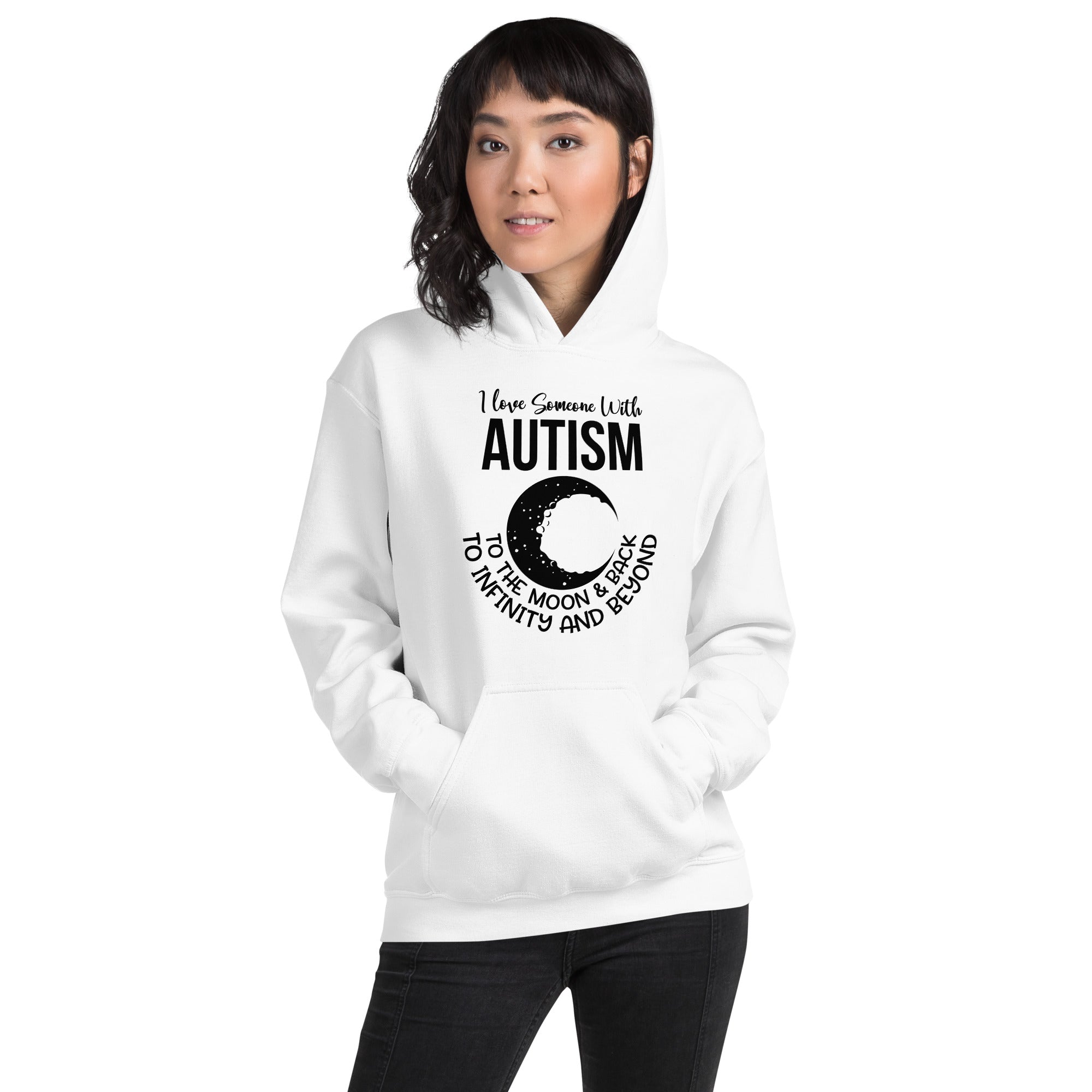 Unisex Hoodie- I love someone with autism