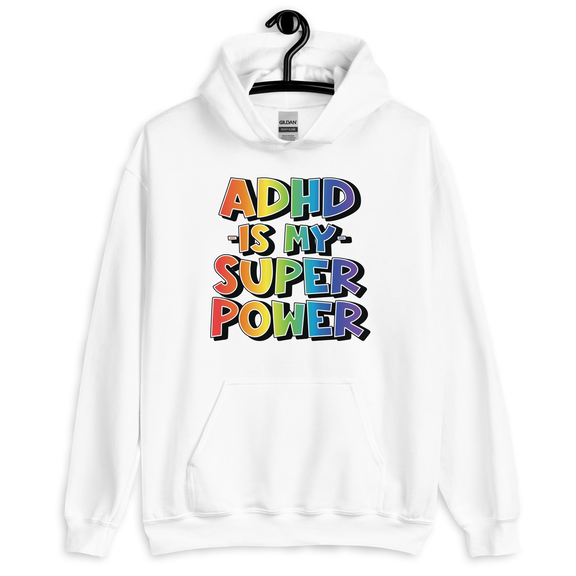 Unisex Hoodie- ADHD- Is My Super Power