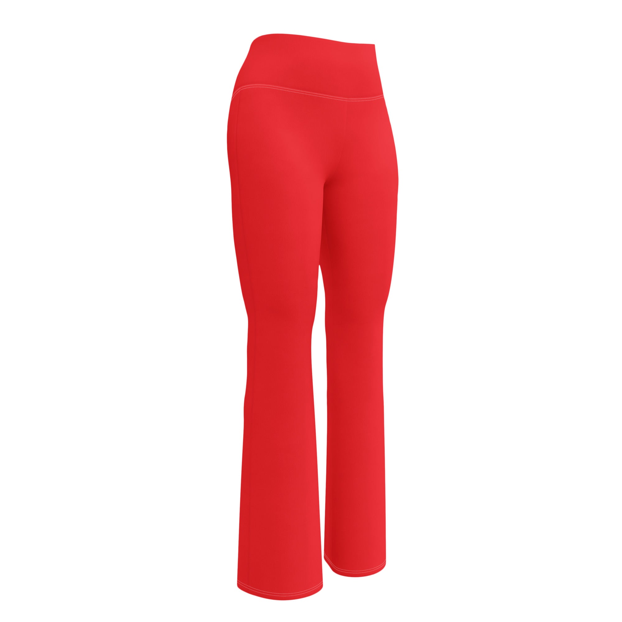 Flare leggings- Red
