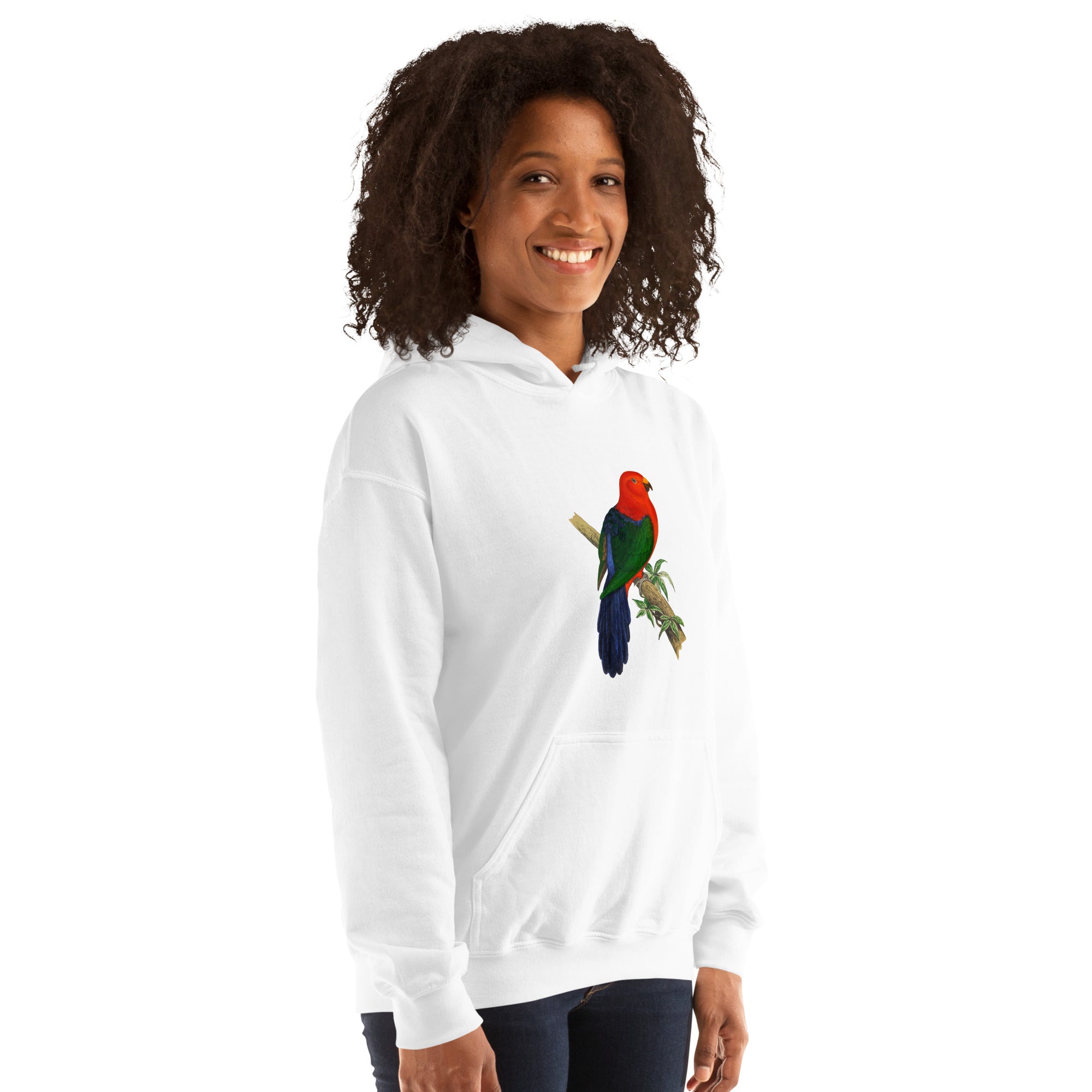 Unisex Hoodie-King Parrot