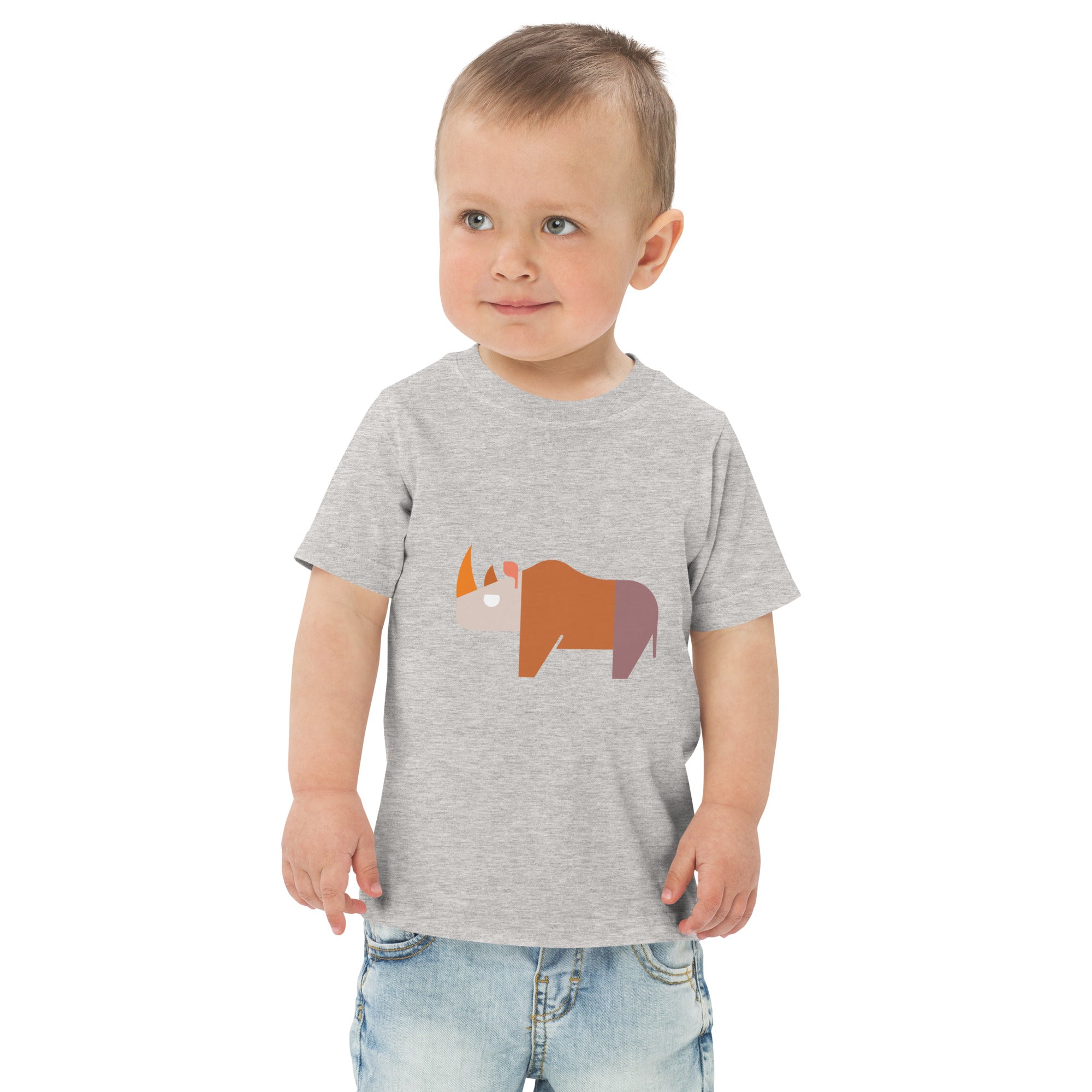 Toddler jersey t-shirt-Rhino II