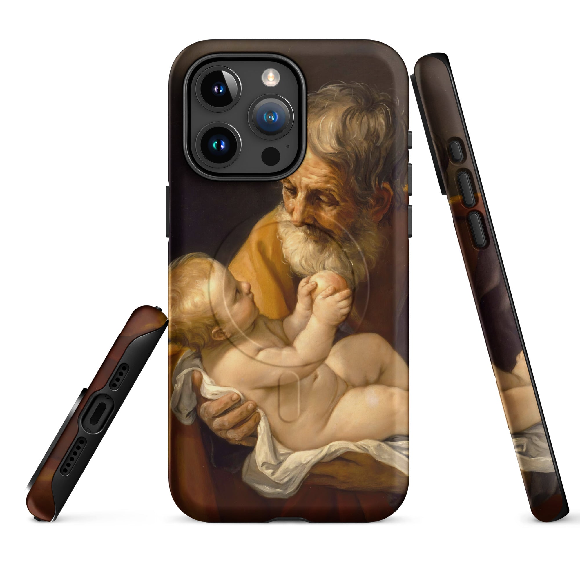 MagSafe® Tough case for iPhone®-Saint Joseph and the Christ