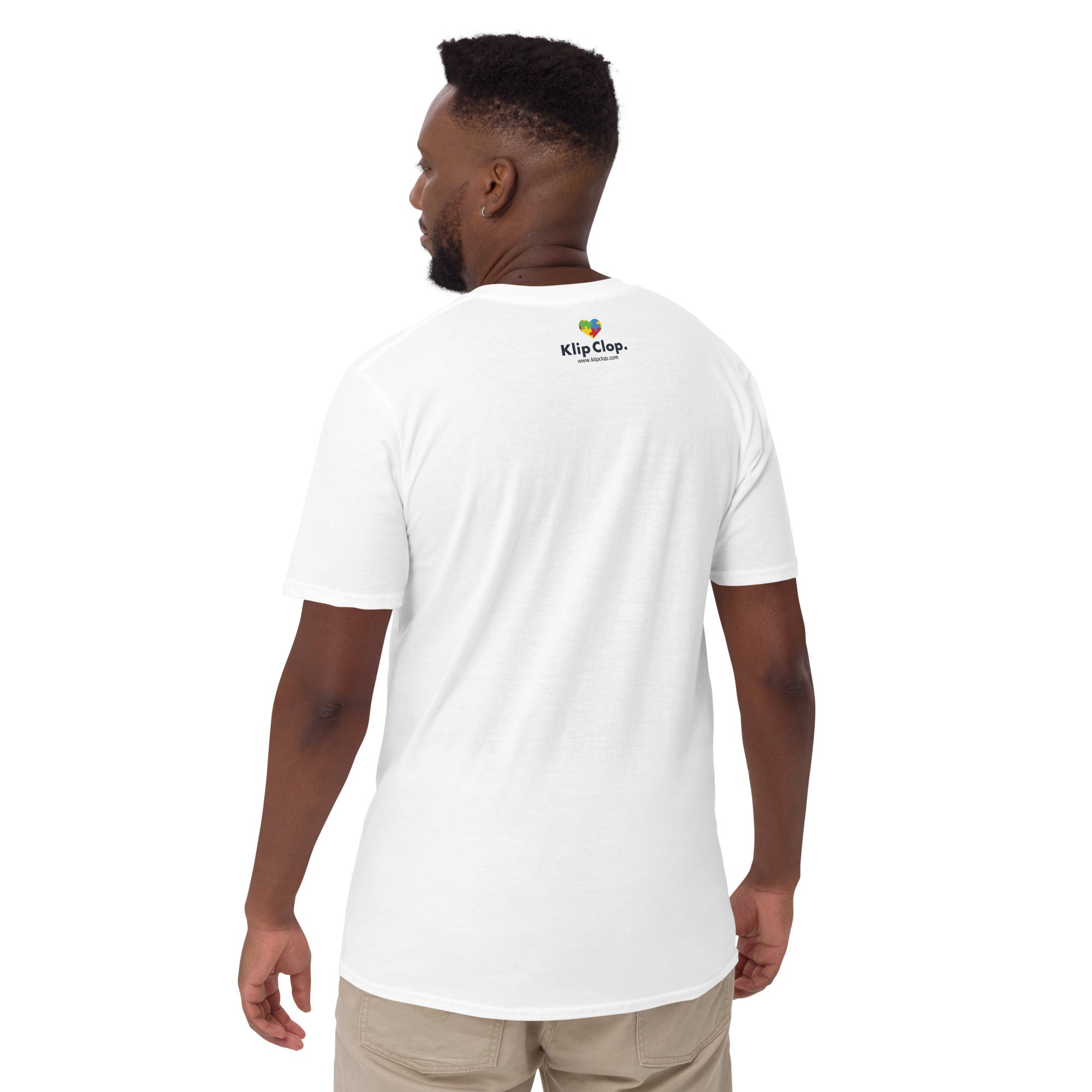 Short-Sleeve Unisex T-Shirt- Fight for autism awareness