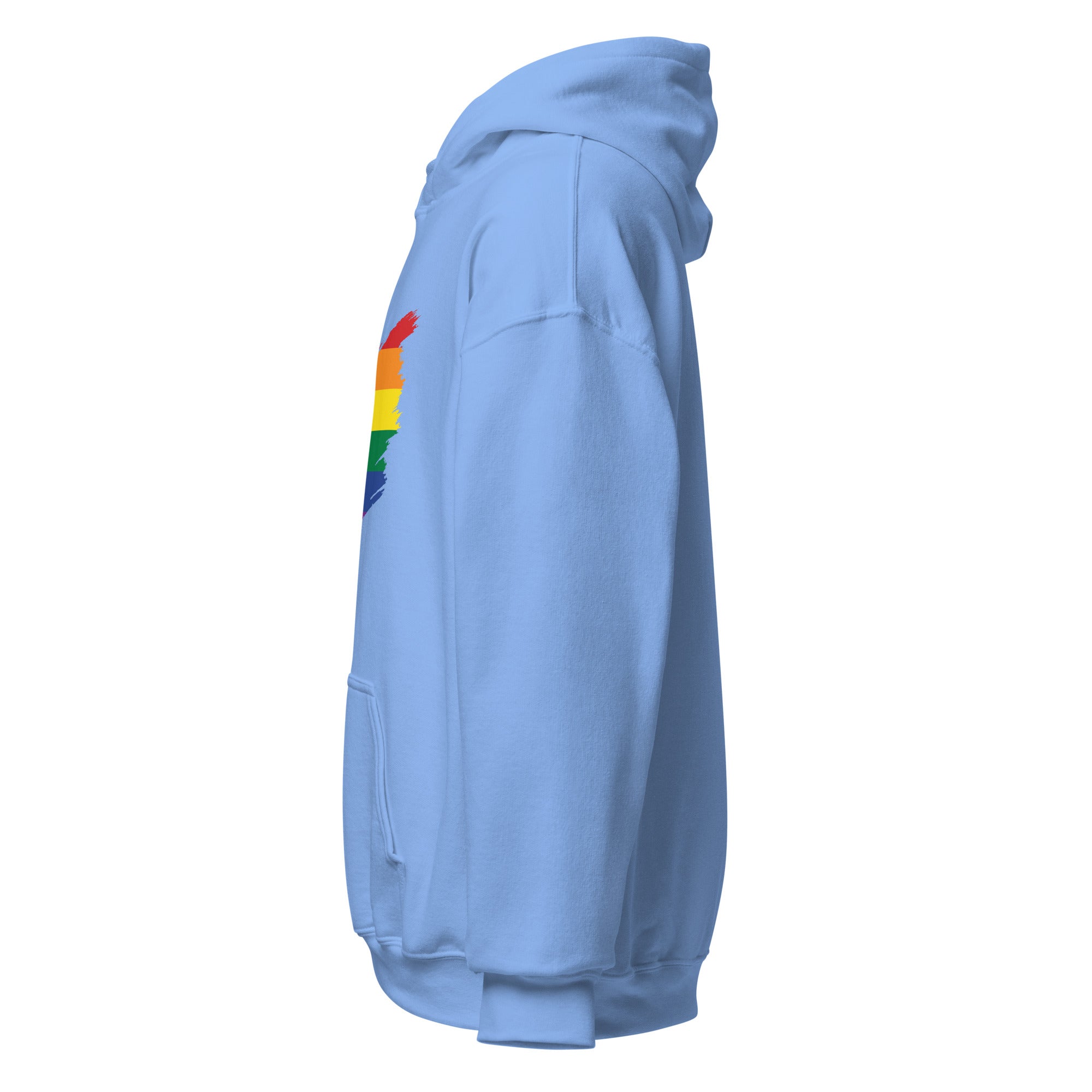 Unisex Hoodie-Pride Rainbow Grunge Flag