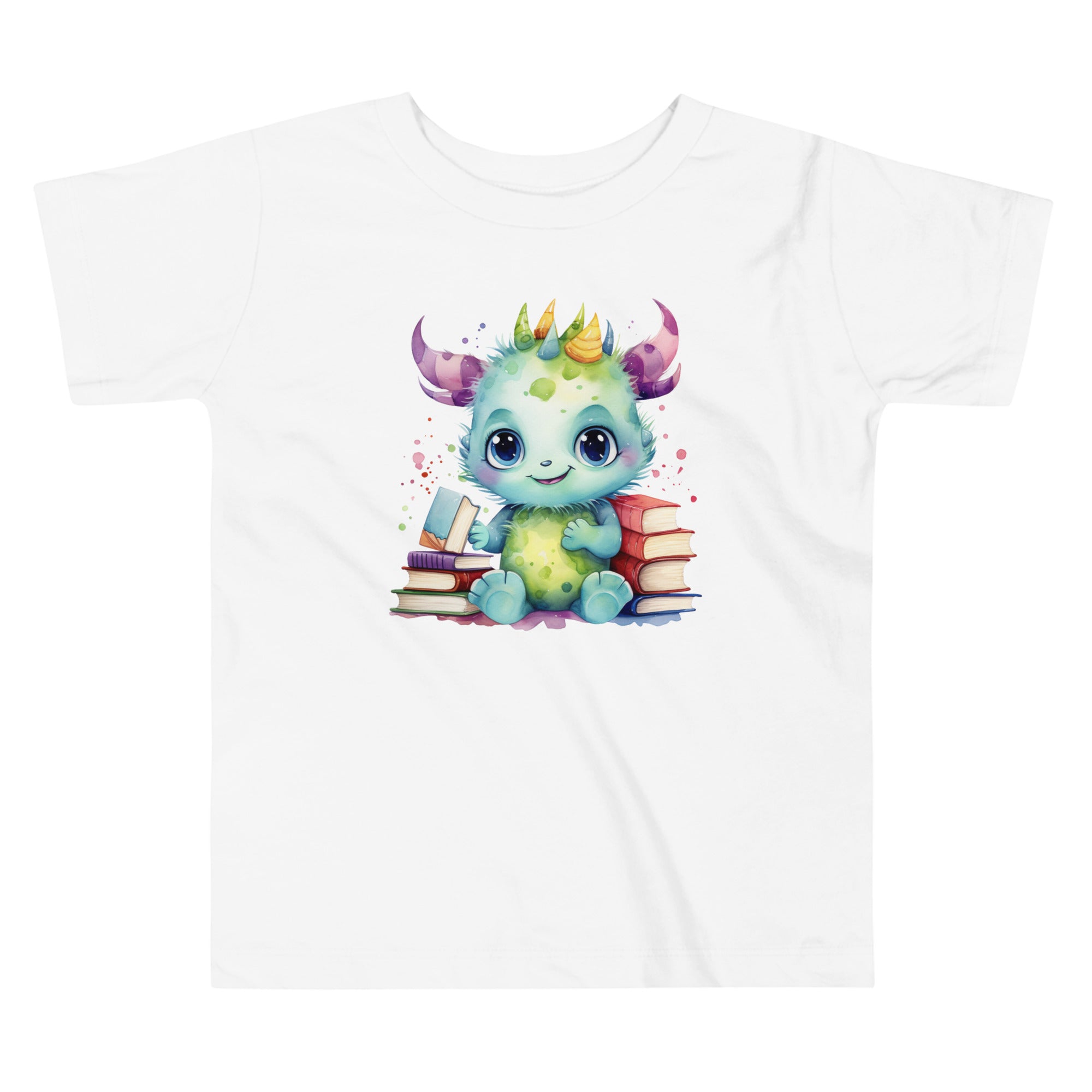 Toddler Short Sleeve Tee- Happy Monster