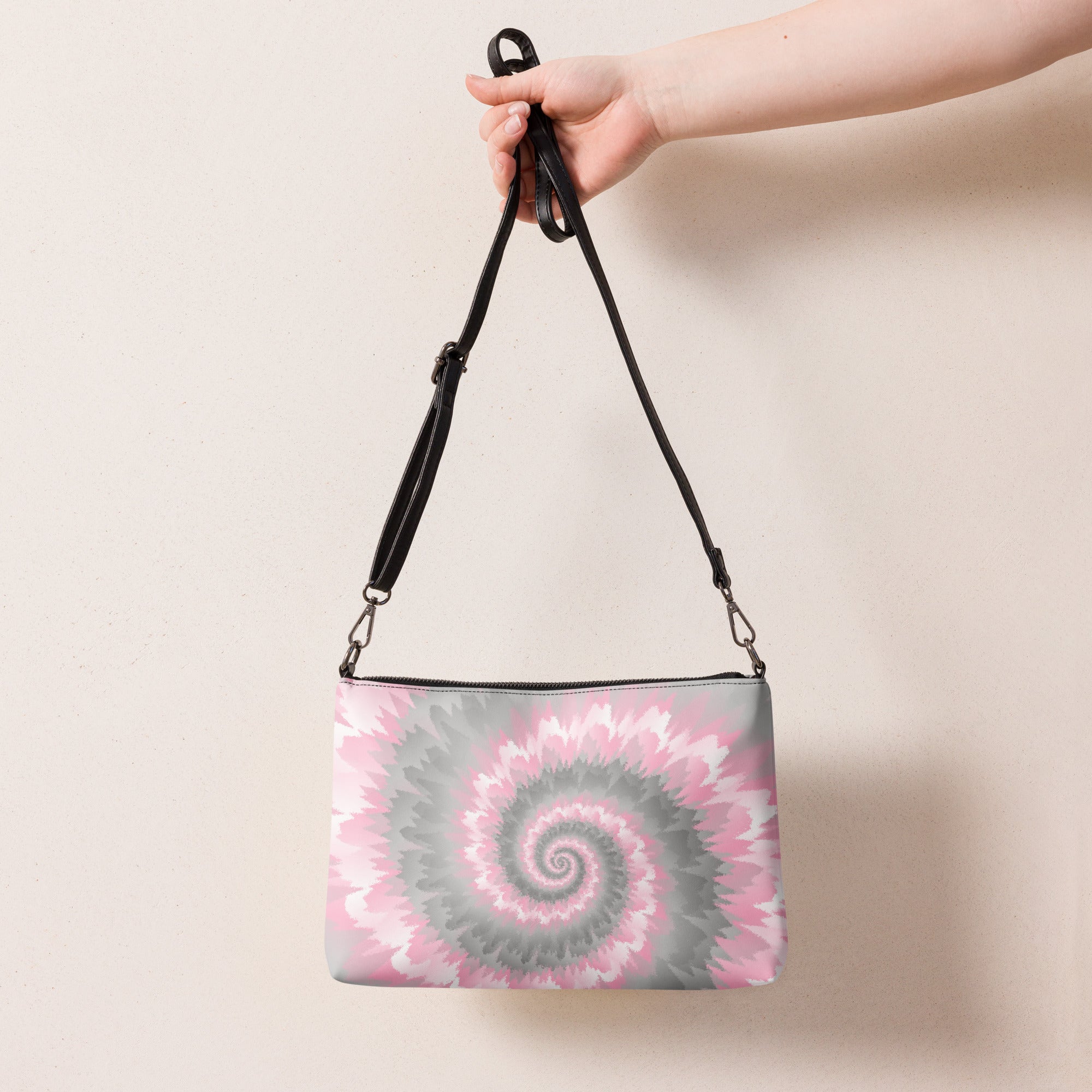 Crossbody bag- Tie Dye Spiral- Demigirl