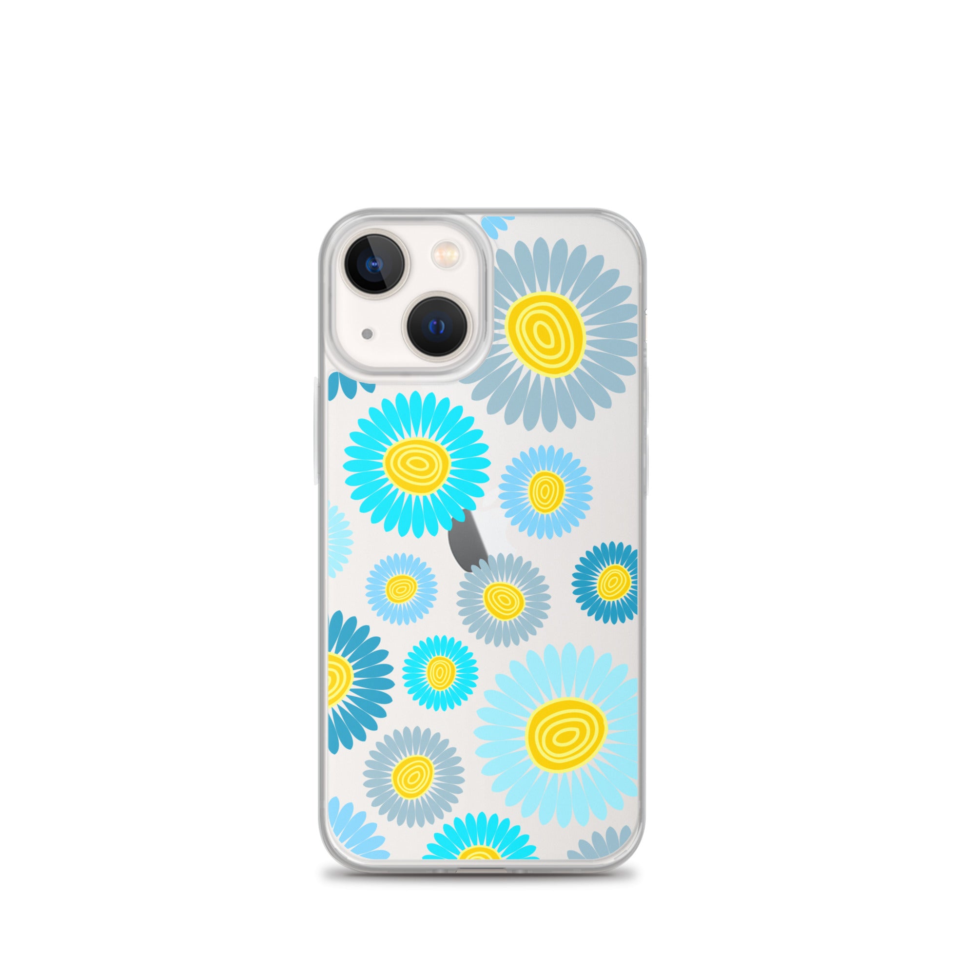 Clear Case for iPhone®- Floral Daisy Design II