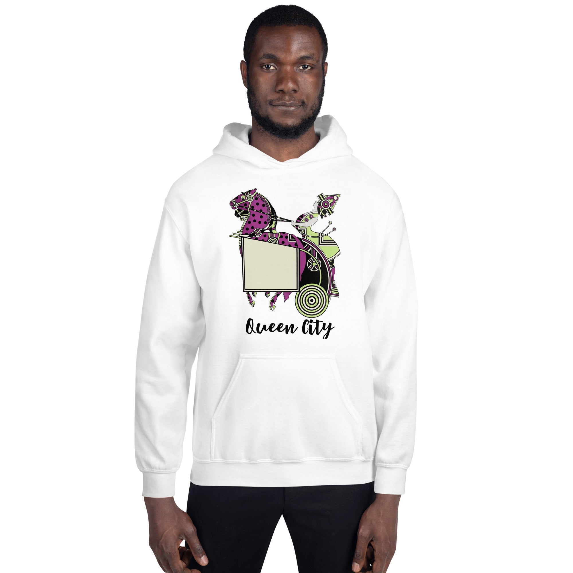 Unisex Hoodie-Queen City XV