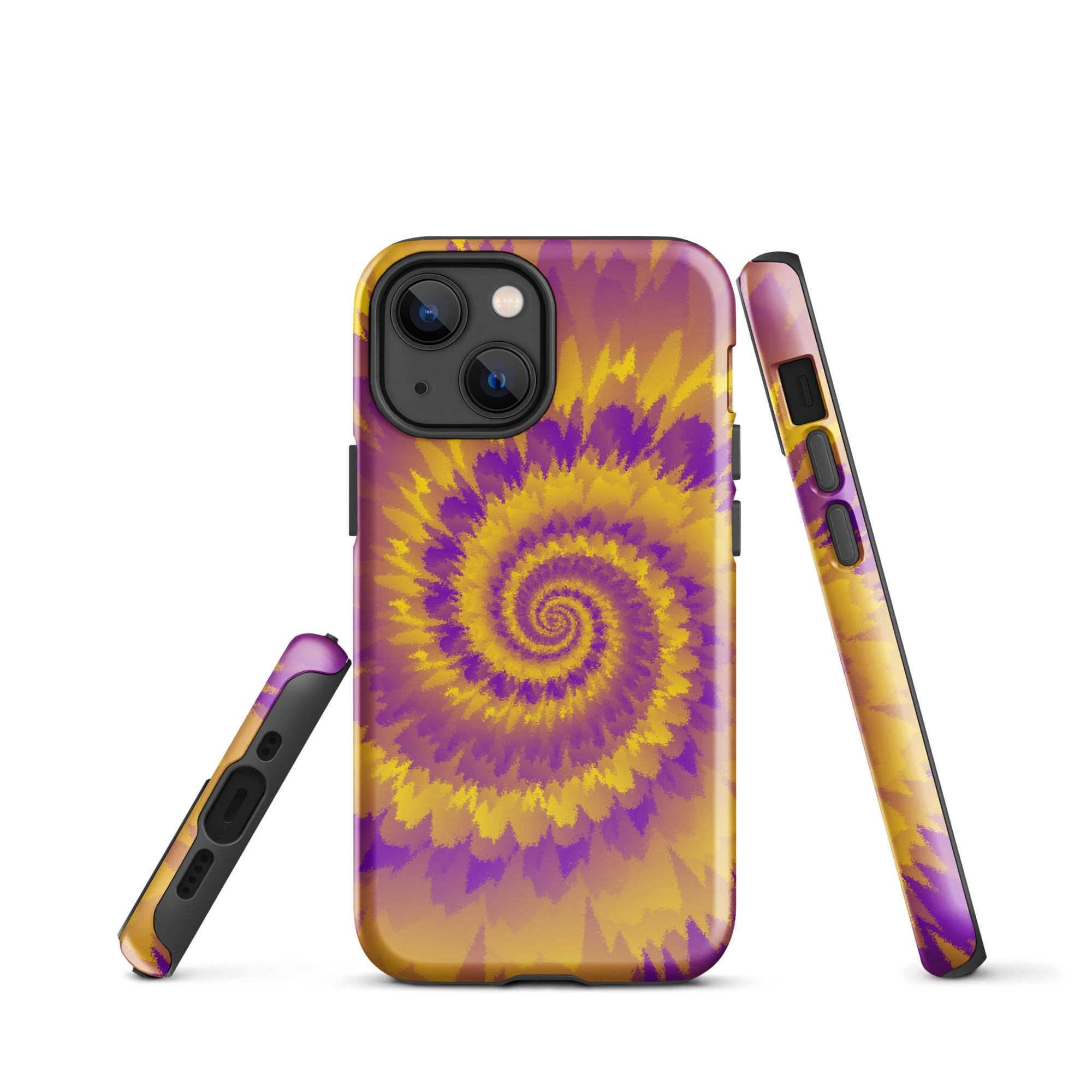 Tough Case for iPhone®-Tie Dye Spiral - Intersex