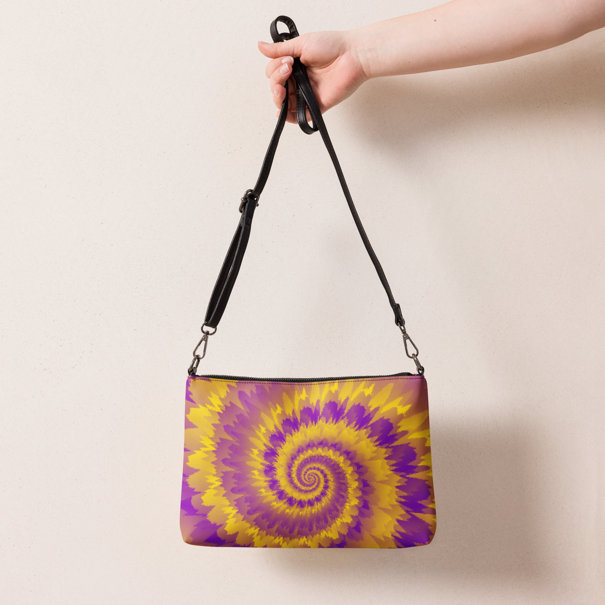 Crossbody bag- Tie Dye Spiral- Intersex